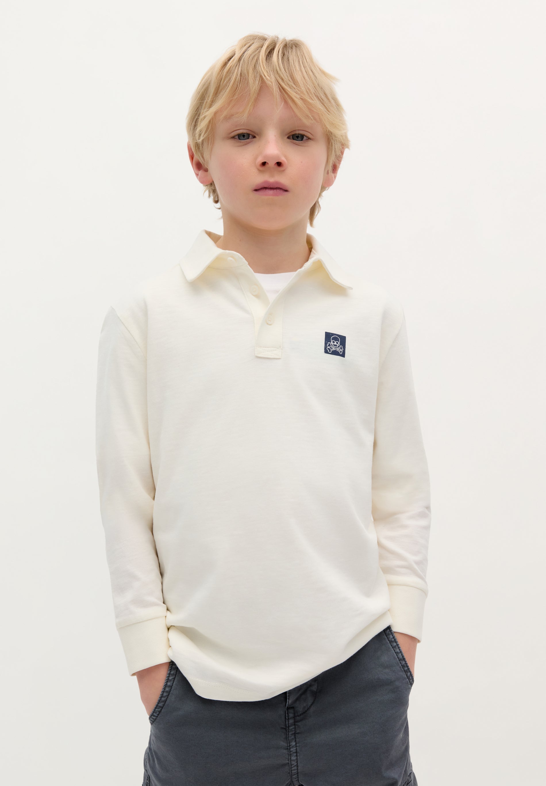 LS JERSEY POLO KIDS