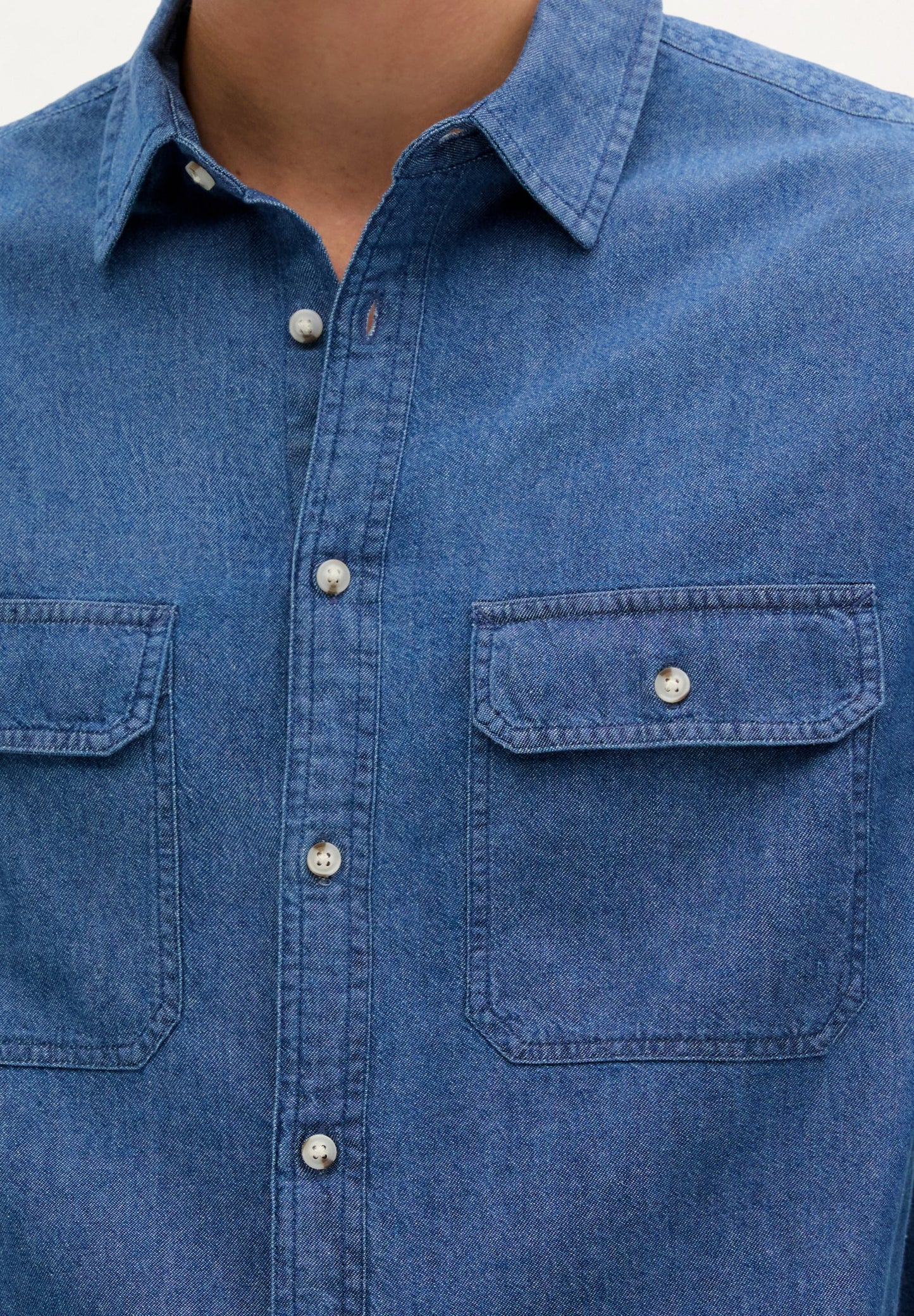 SCCOASTAL DENIM  POCKETS SHIRT