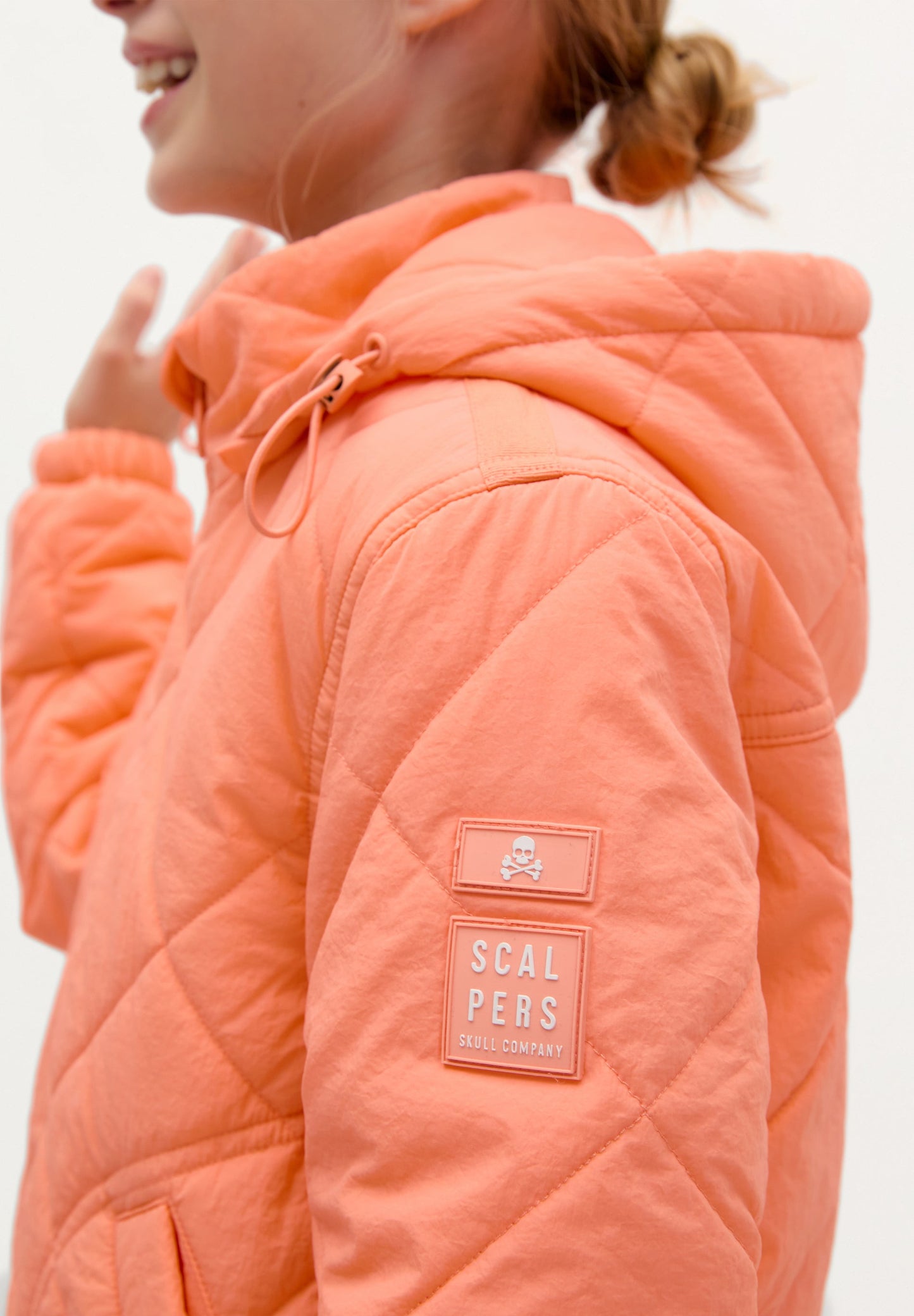 QUILTED COAT WITH HOOD