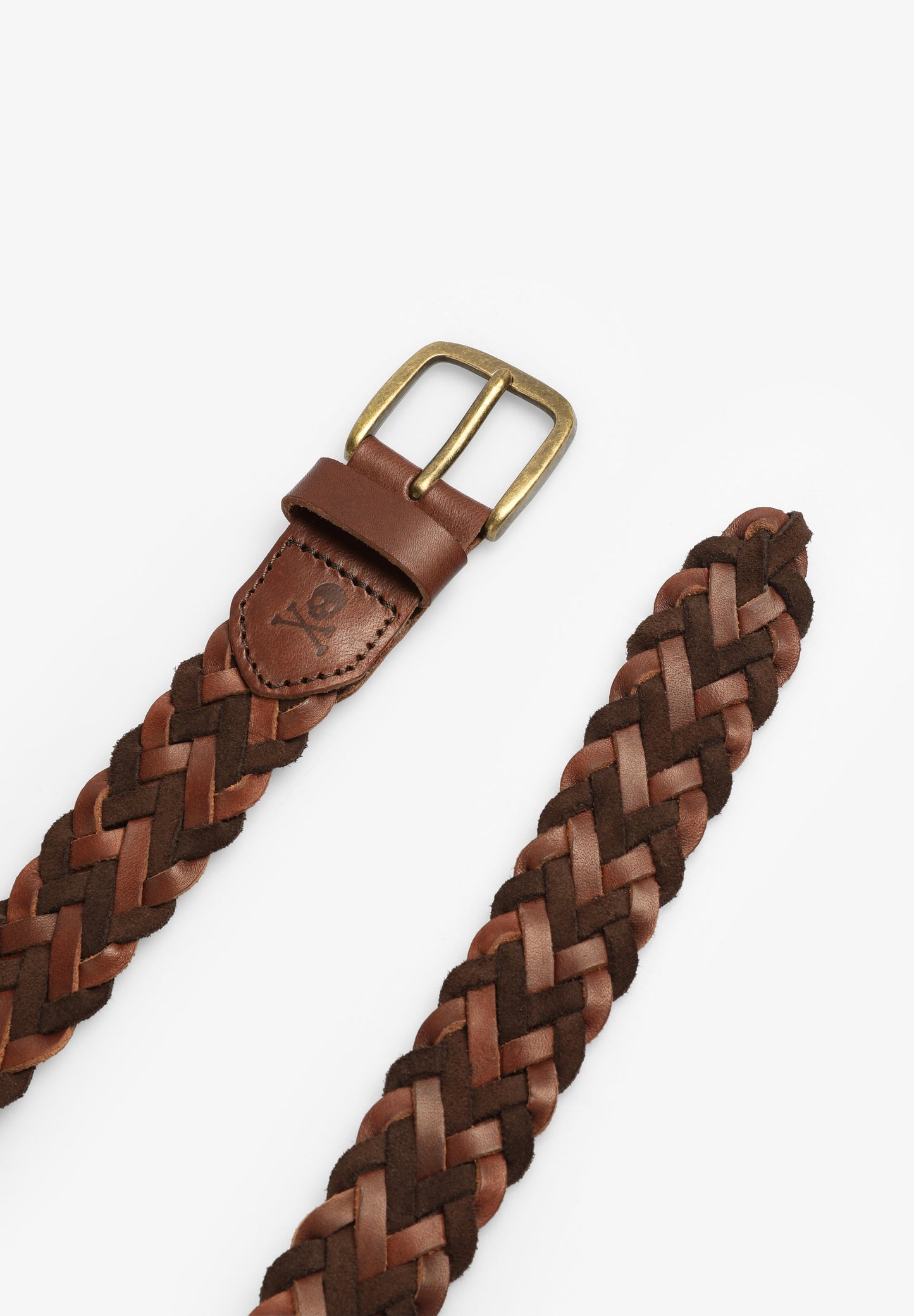 CEINTURE EN CUIR TRESSÉ