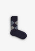 DIAMOND TEXTURED WEAVE SOCKS