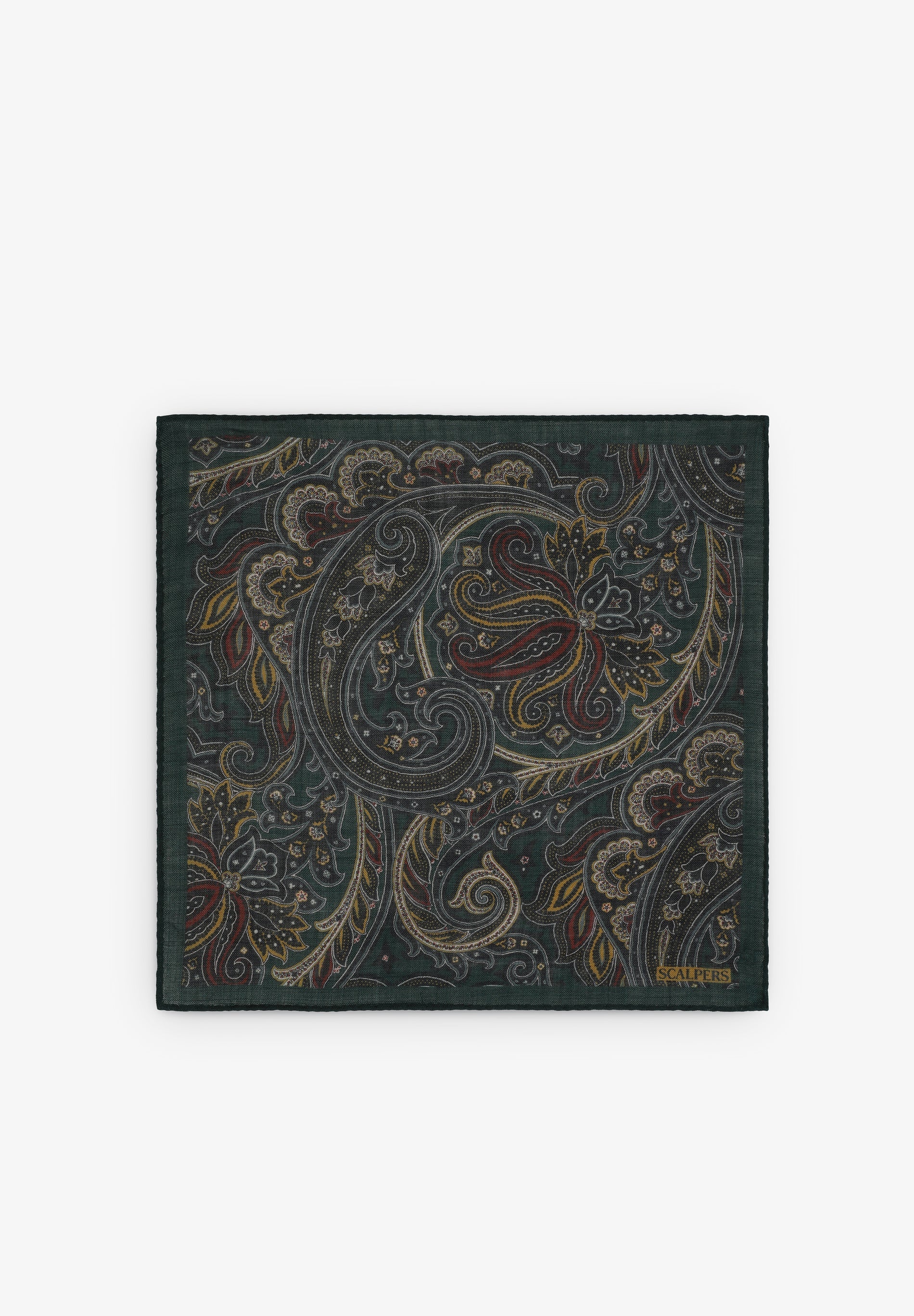 WINTER PAISLEY HANDKERCHIEF