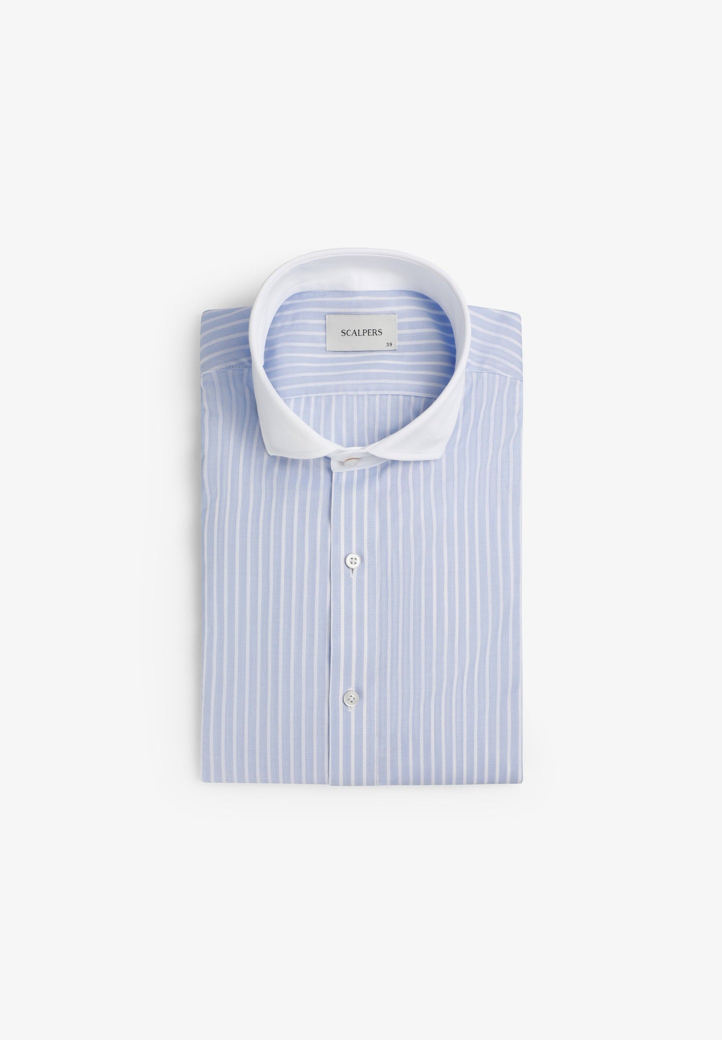 CONTRAST COLLAR SHIRT