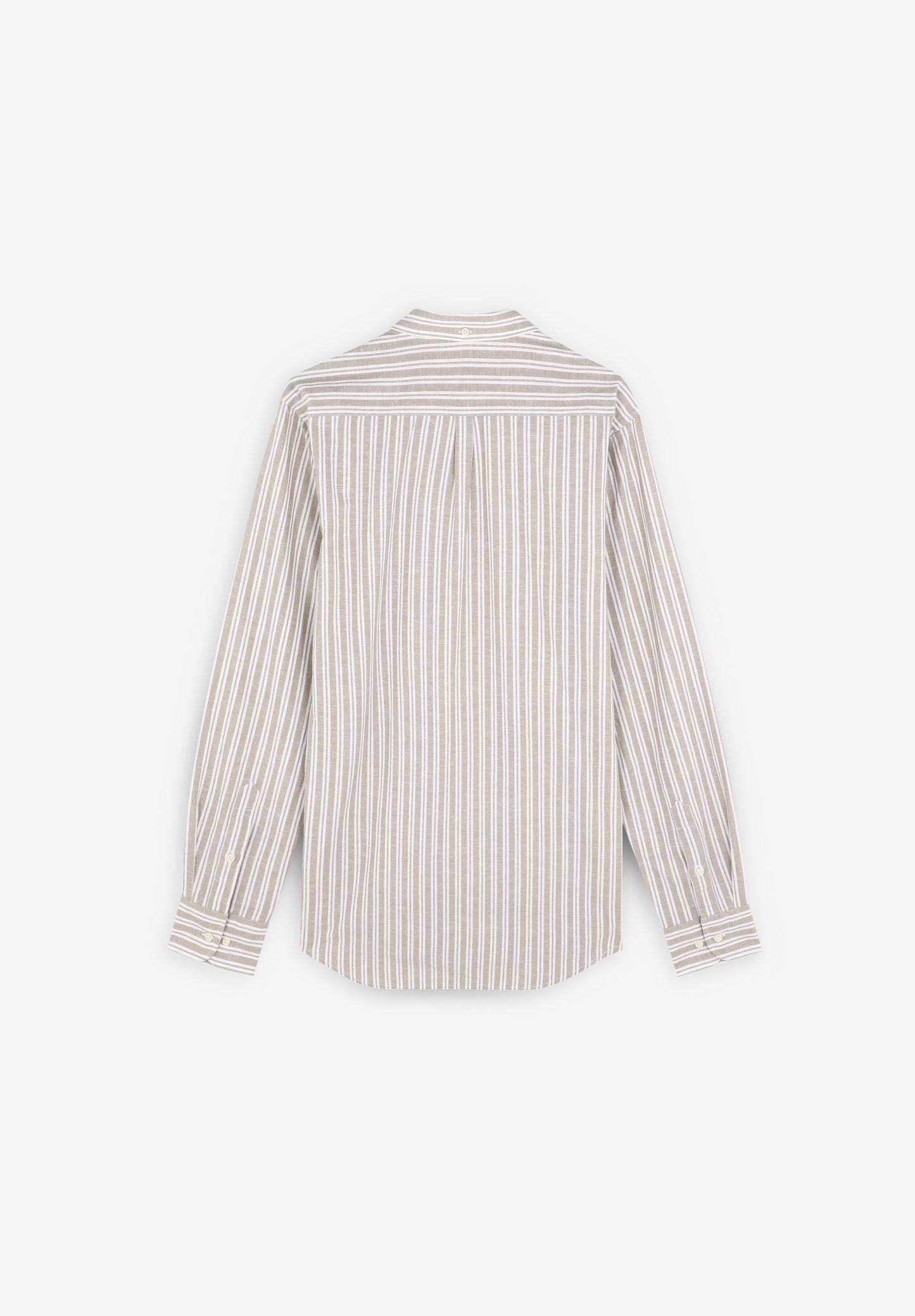 STRIPED SHIRT WITH CONTRAST SKULL