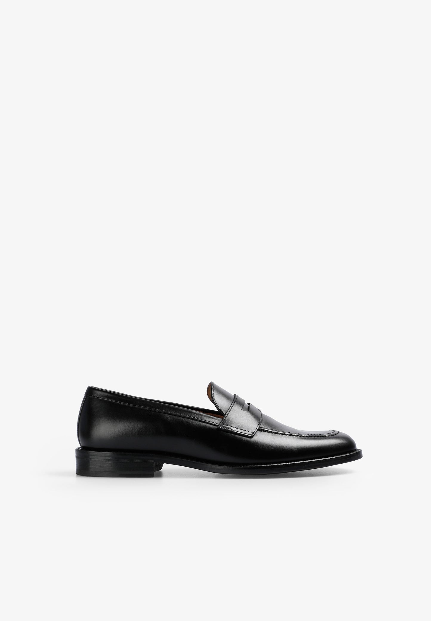 BLACK PENNY LOAFERS