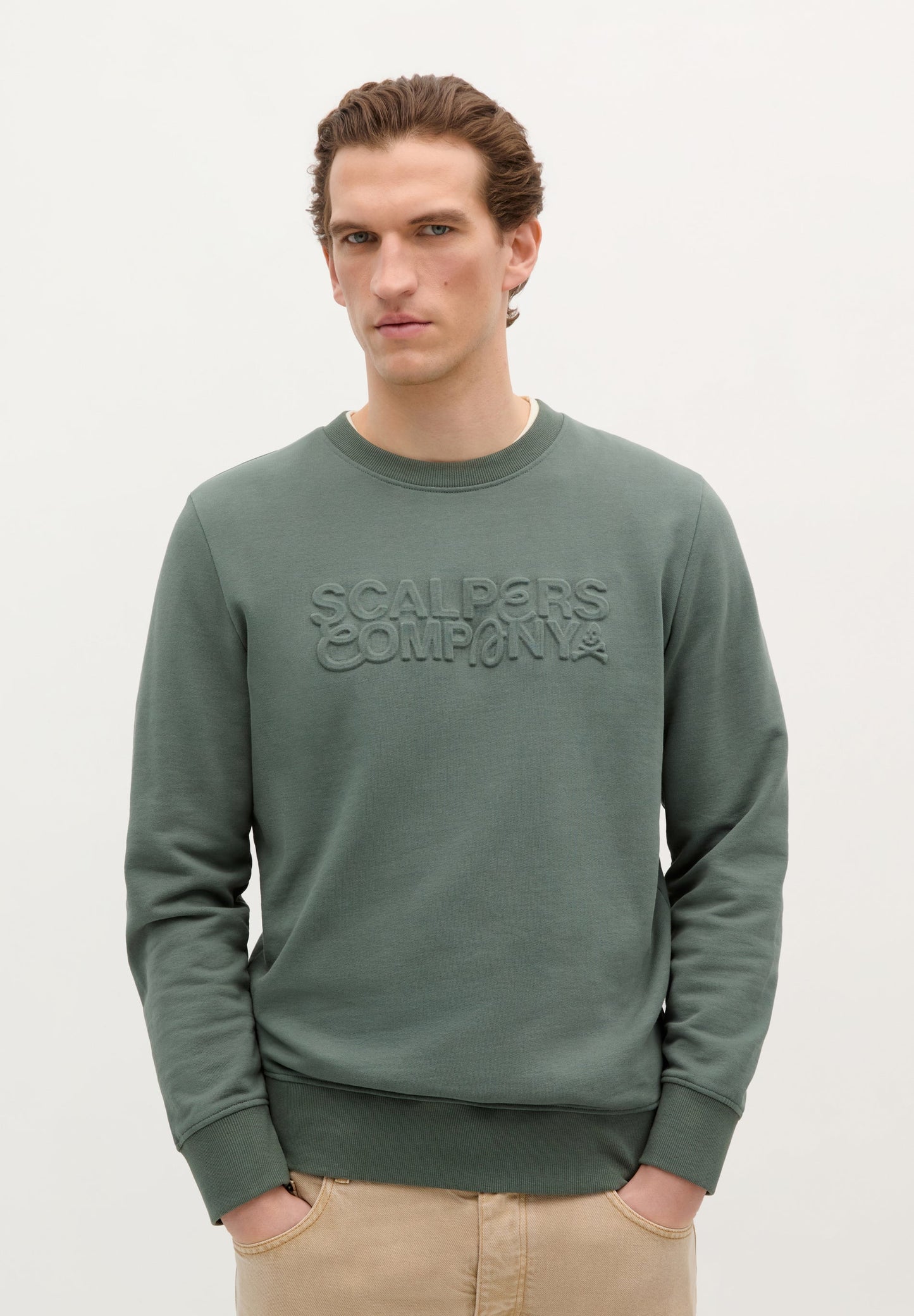 SCCOMPANY EMBOSS SWEATER