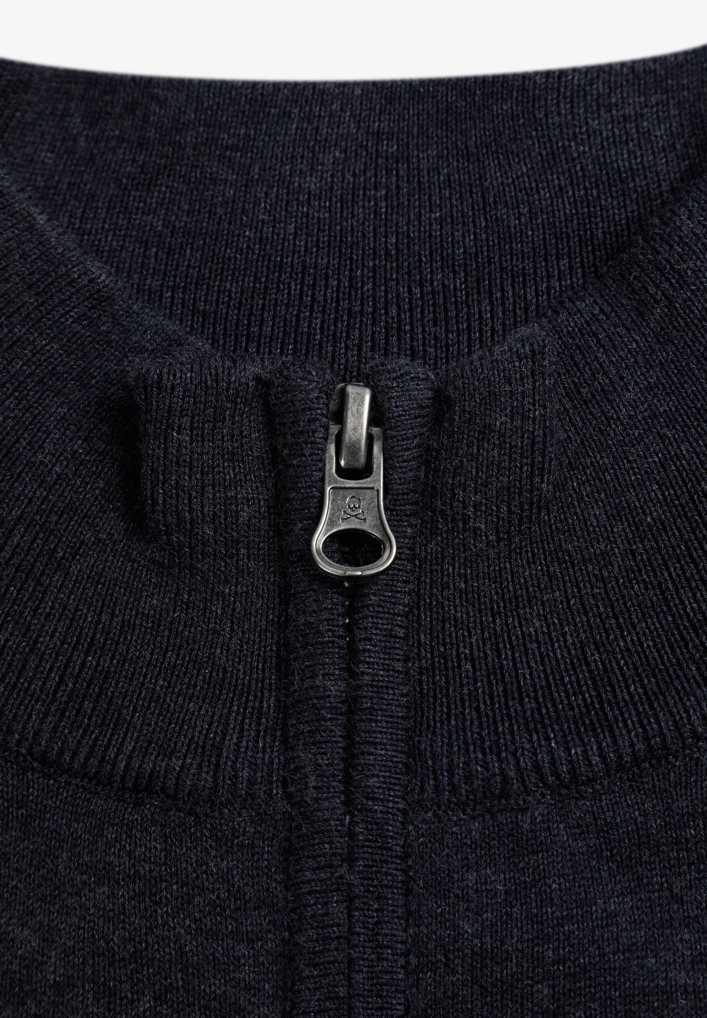 SCSKULL FULL ZIP CARDIGAN