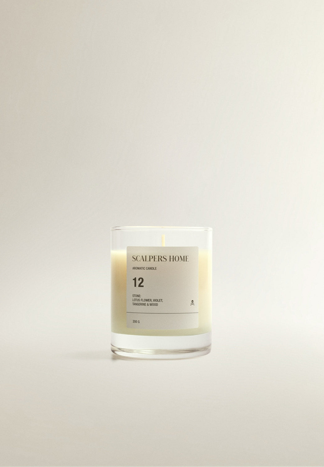VELA AROMÁTICA 12 200 GR STONE - Scalpers