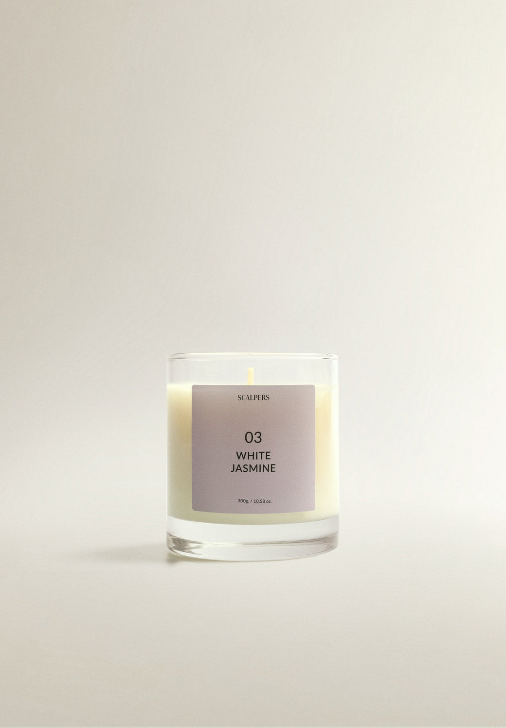 VELA AROMÁTICA 03 300GR WHITE JASMINE - Scalpers