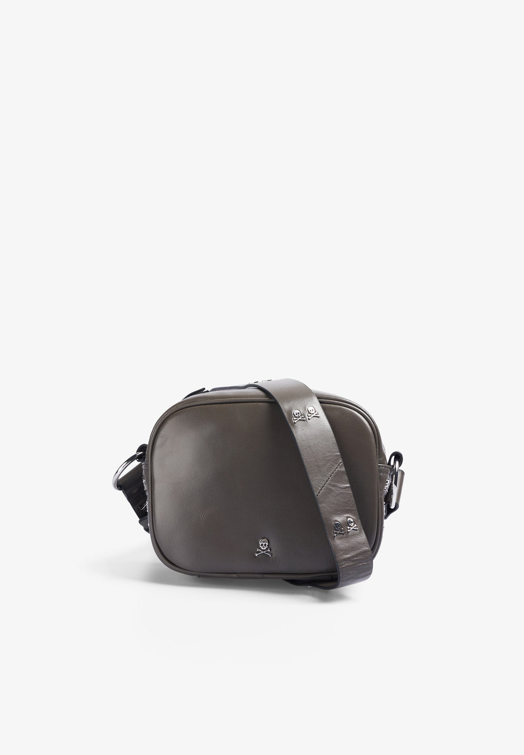 BOLSO BANDOLERA PIEL CALAVERA - Scalpers