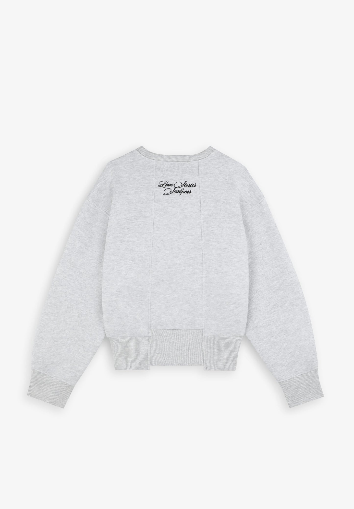 SCALPERS X LOVE STORIES SWEATSHIRT WITH BACK LOGO