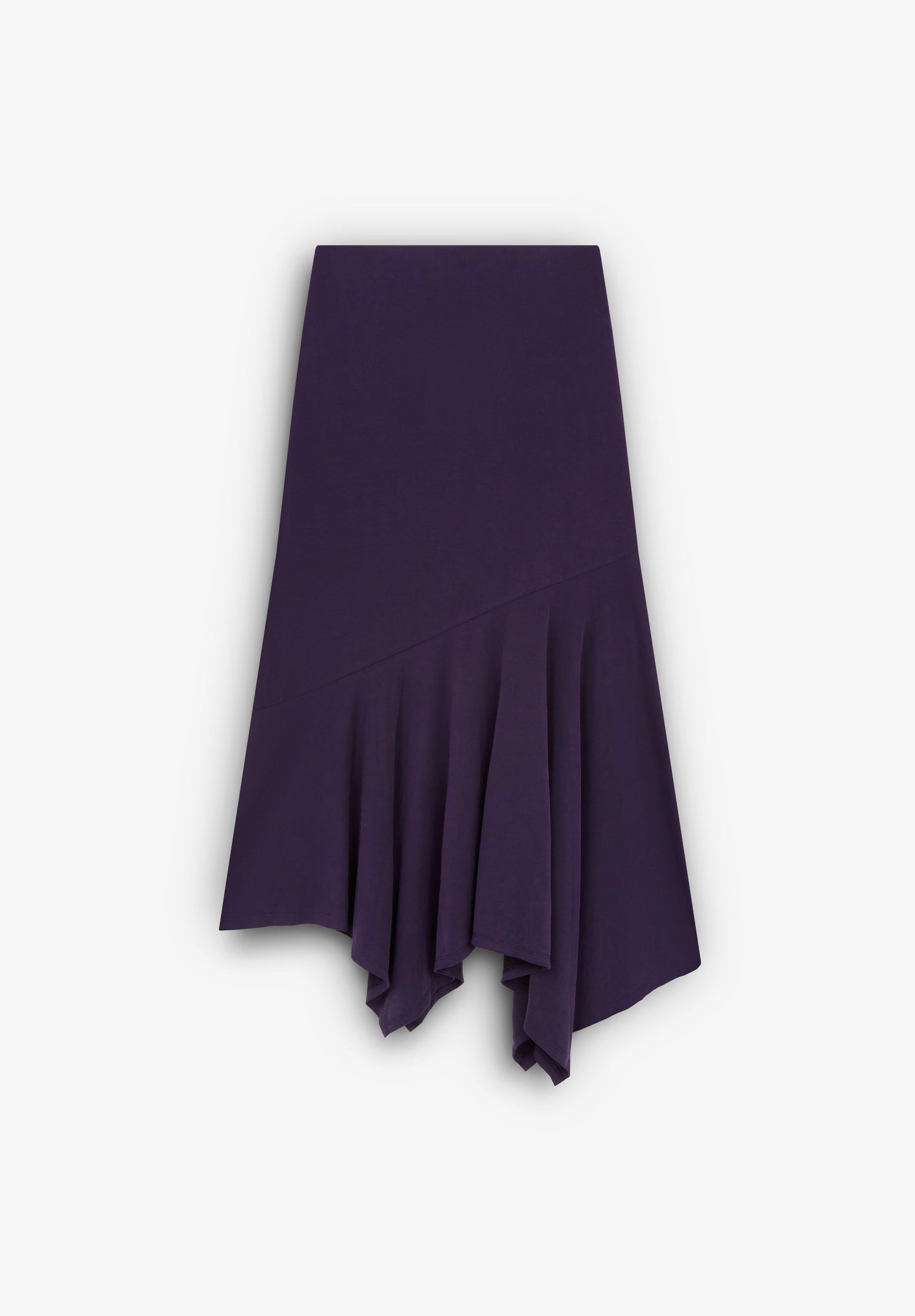 SCROUCHED RUFFLE SKIRT