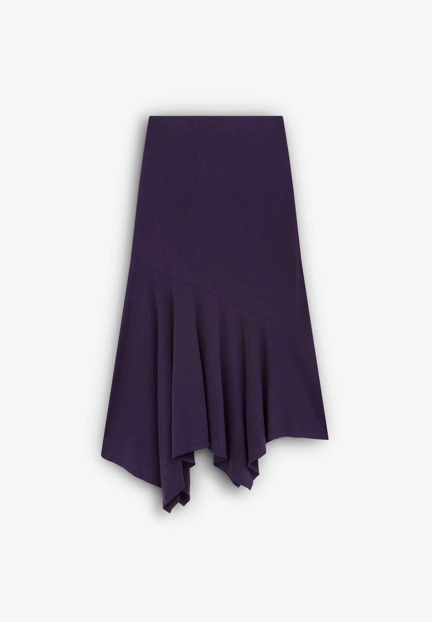 SCROUCHED RUFFLE SKIRT