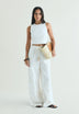 TROUSERS WITH METALLIC DETAILS