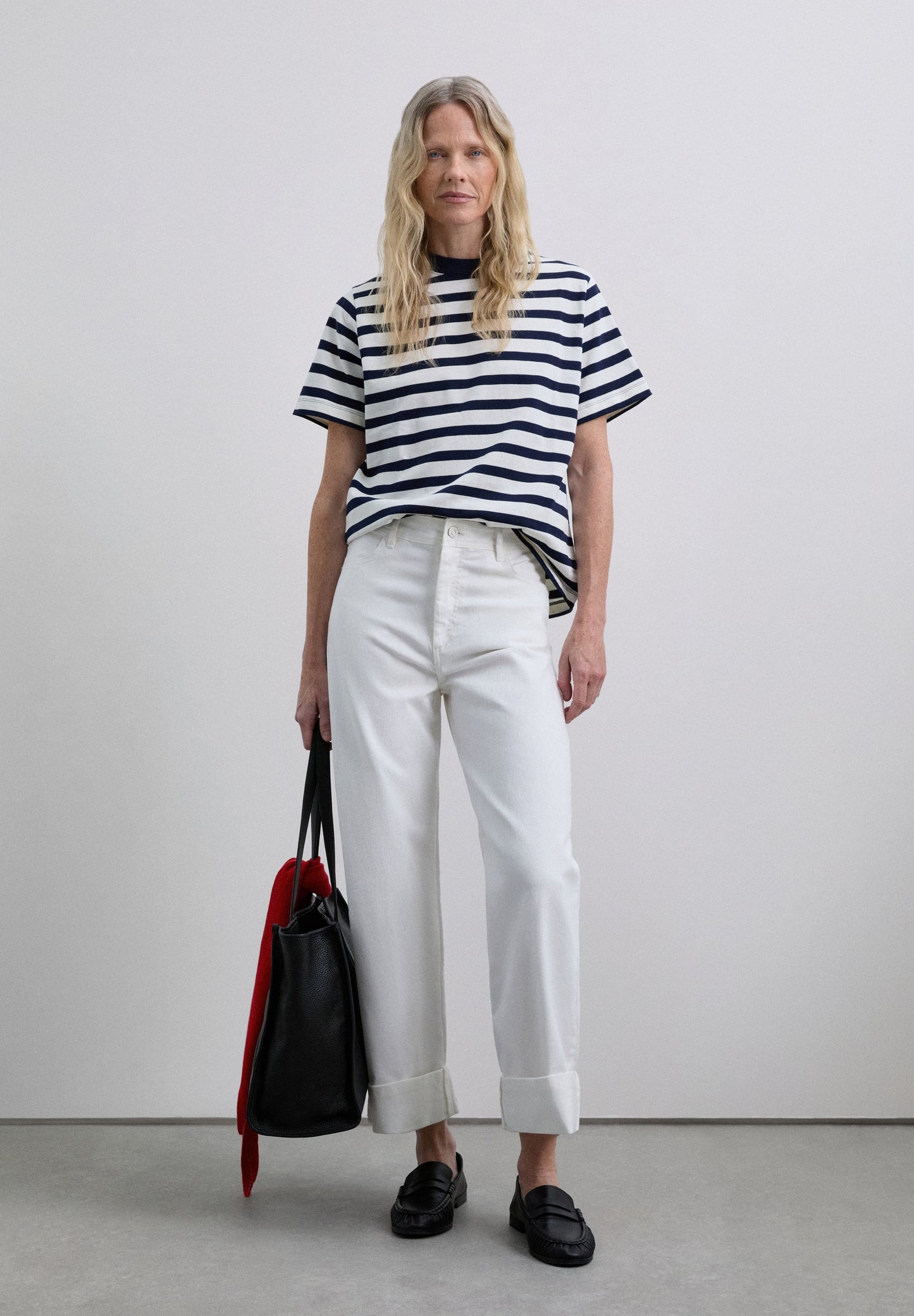 T-SHIRT RAYÉ COUPE DROITE