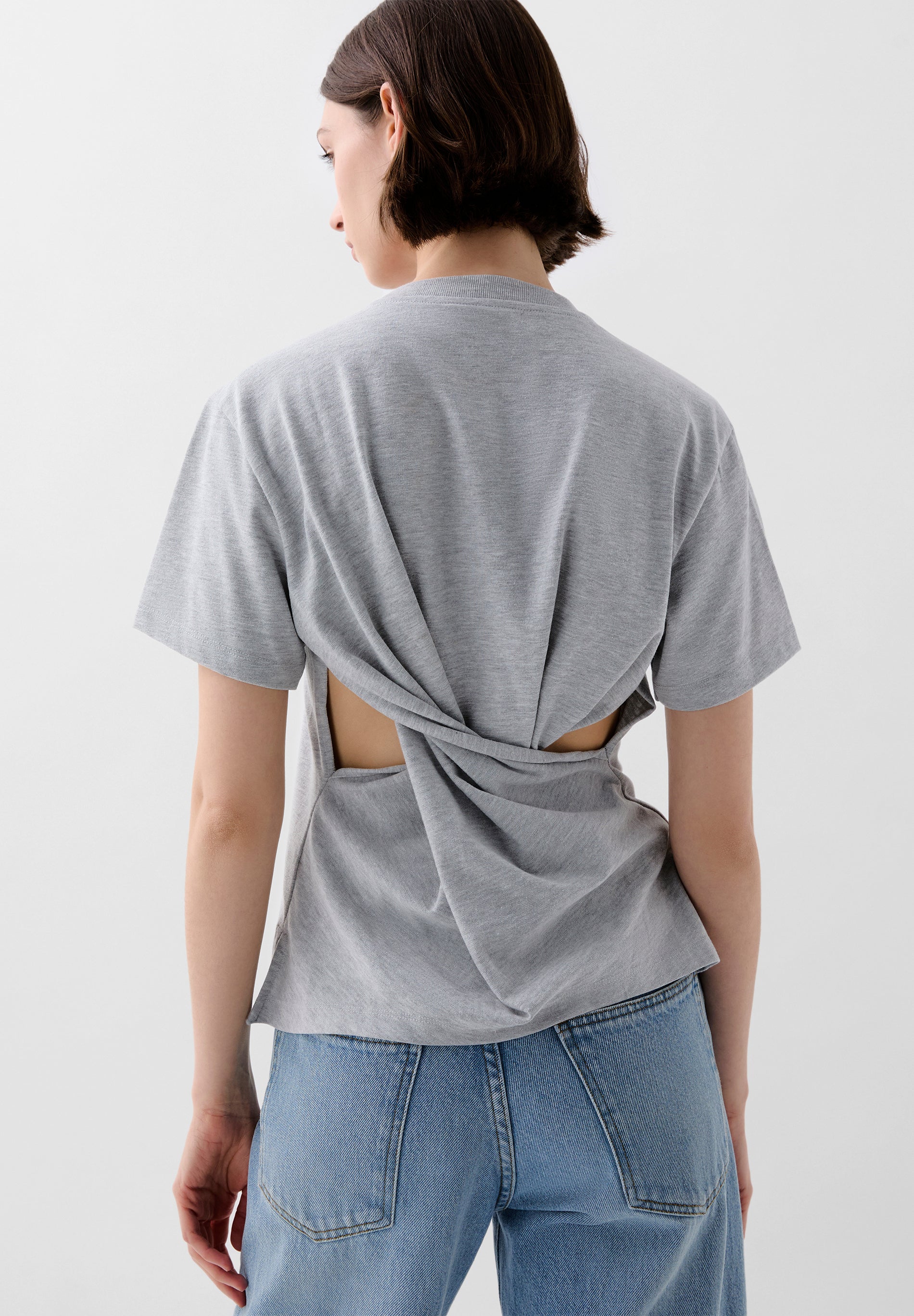 BACK KNOT T-SHIRT