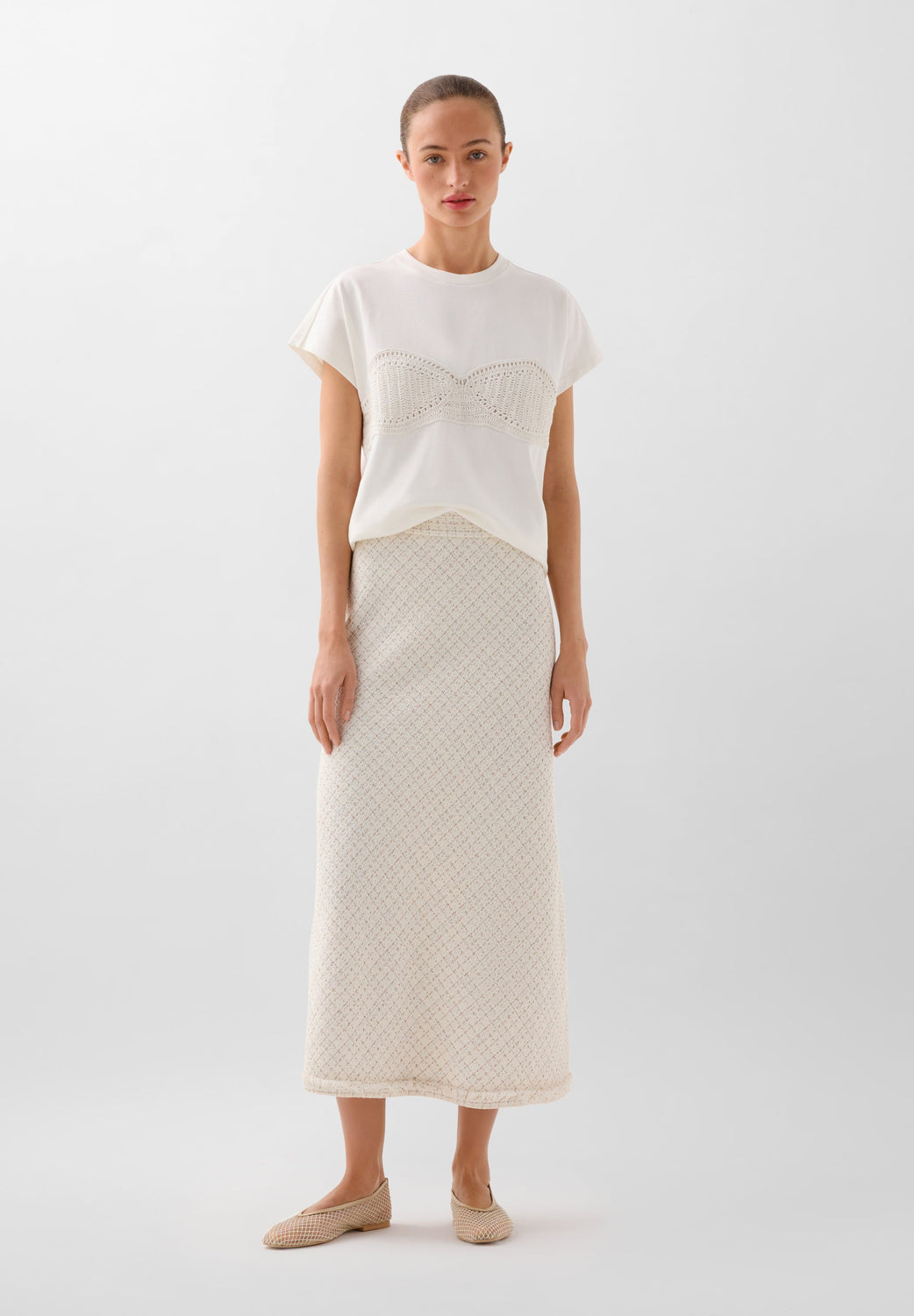 CAMISETA DETALLE CROCHET - Scalpers