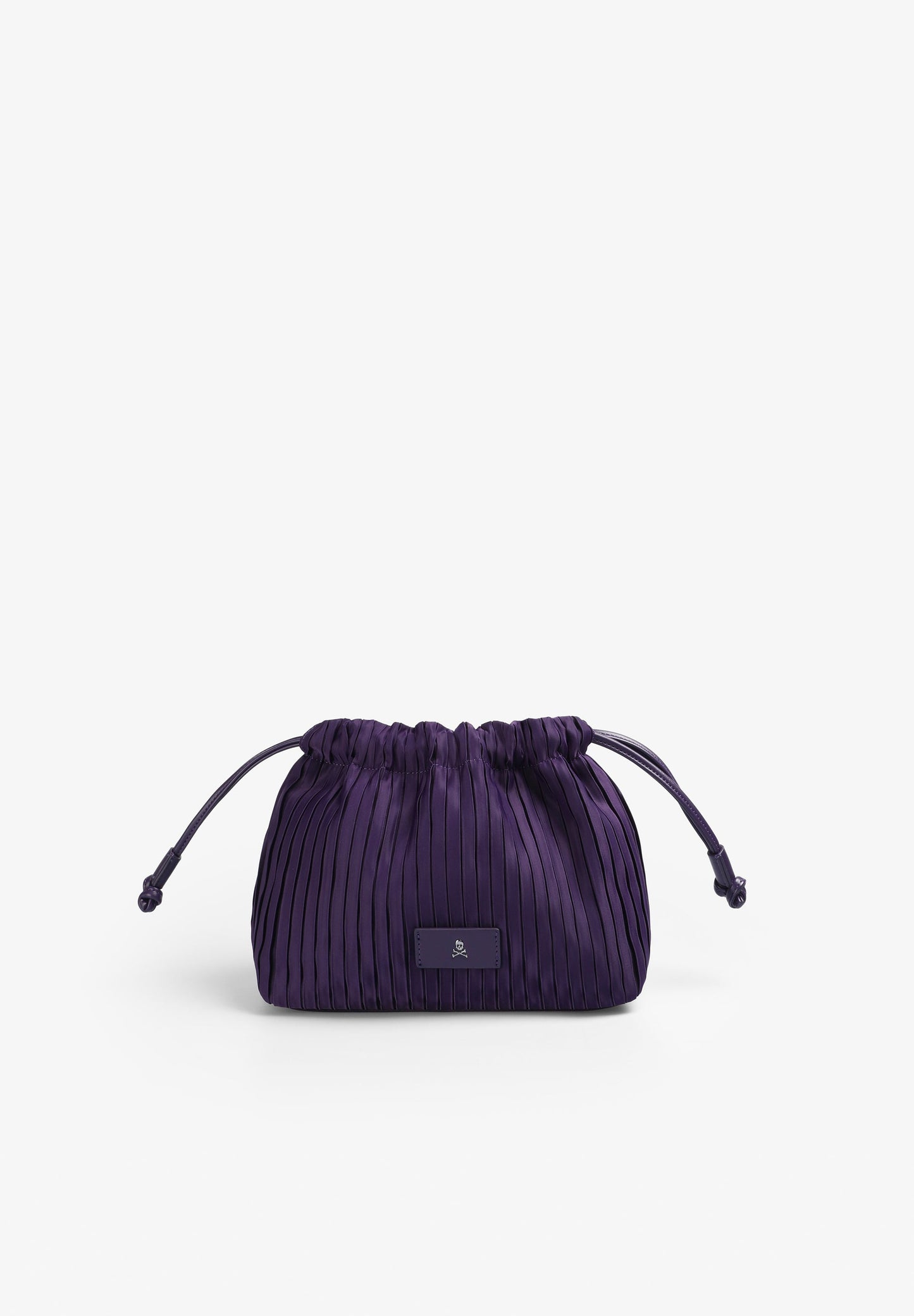 PLEATED BAG WITH ADJUSTABLE HANDLES