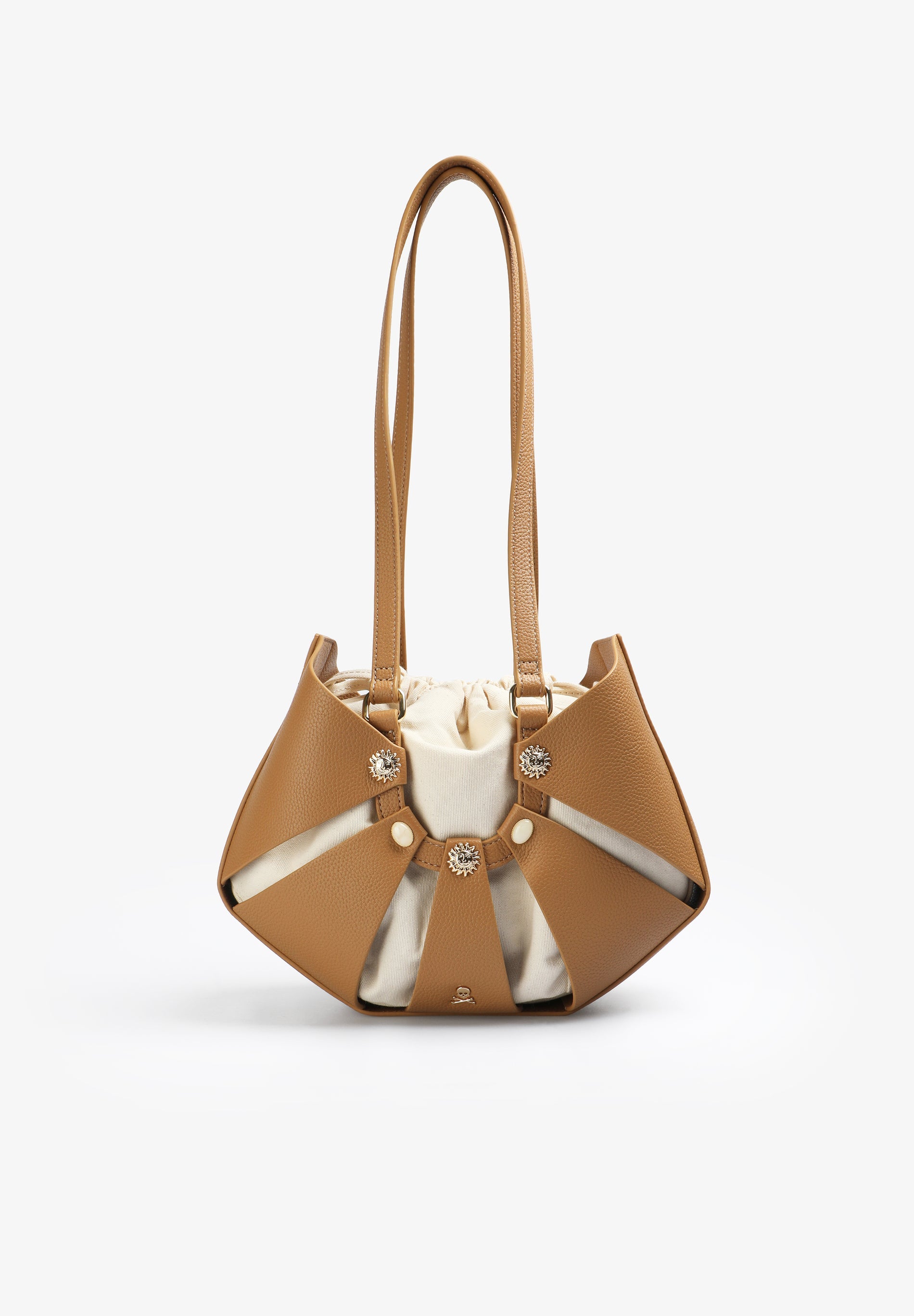 BUCKET BAG WITH SUN DETAILS