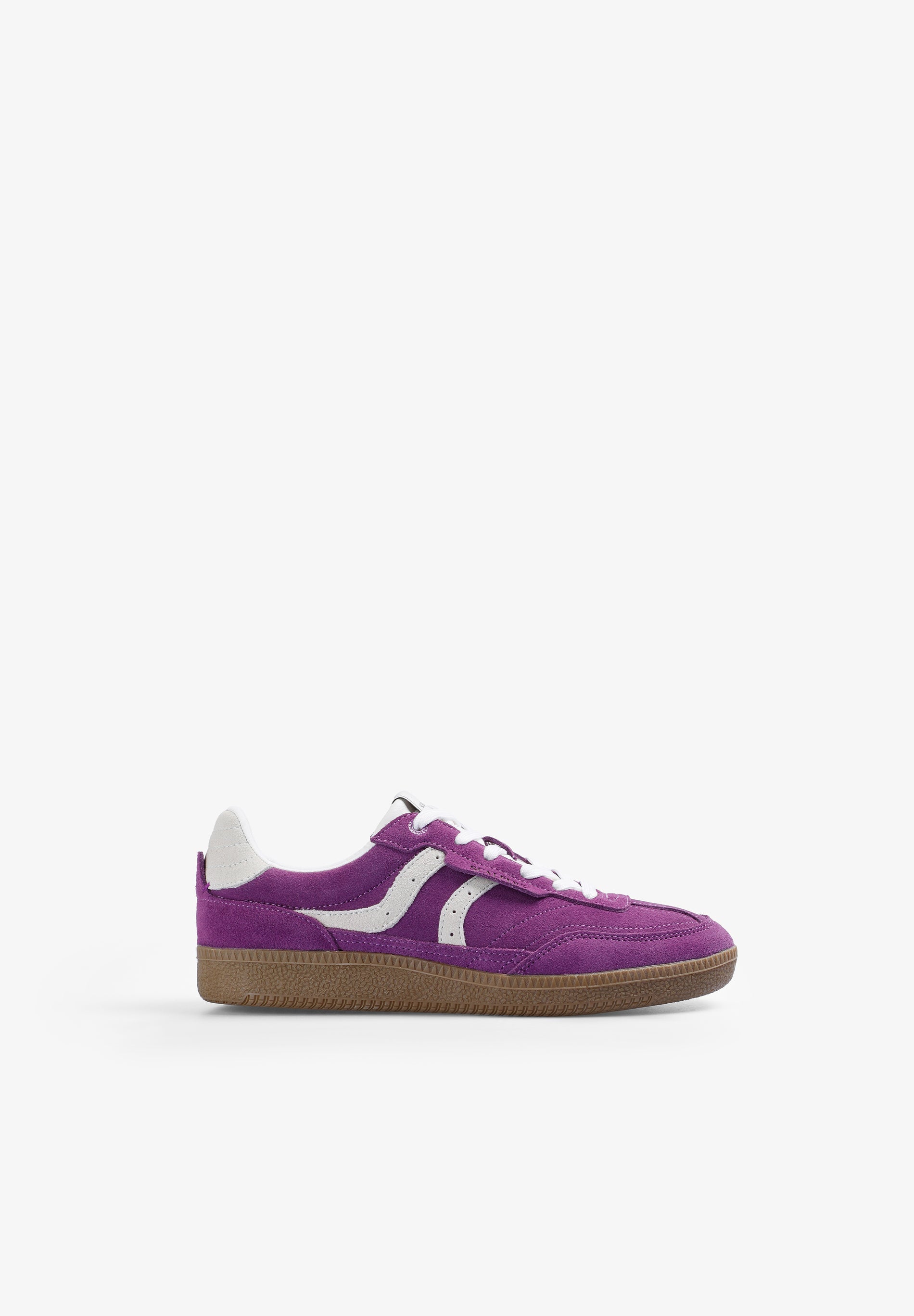 TENNIS BICOLORES CUIR