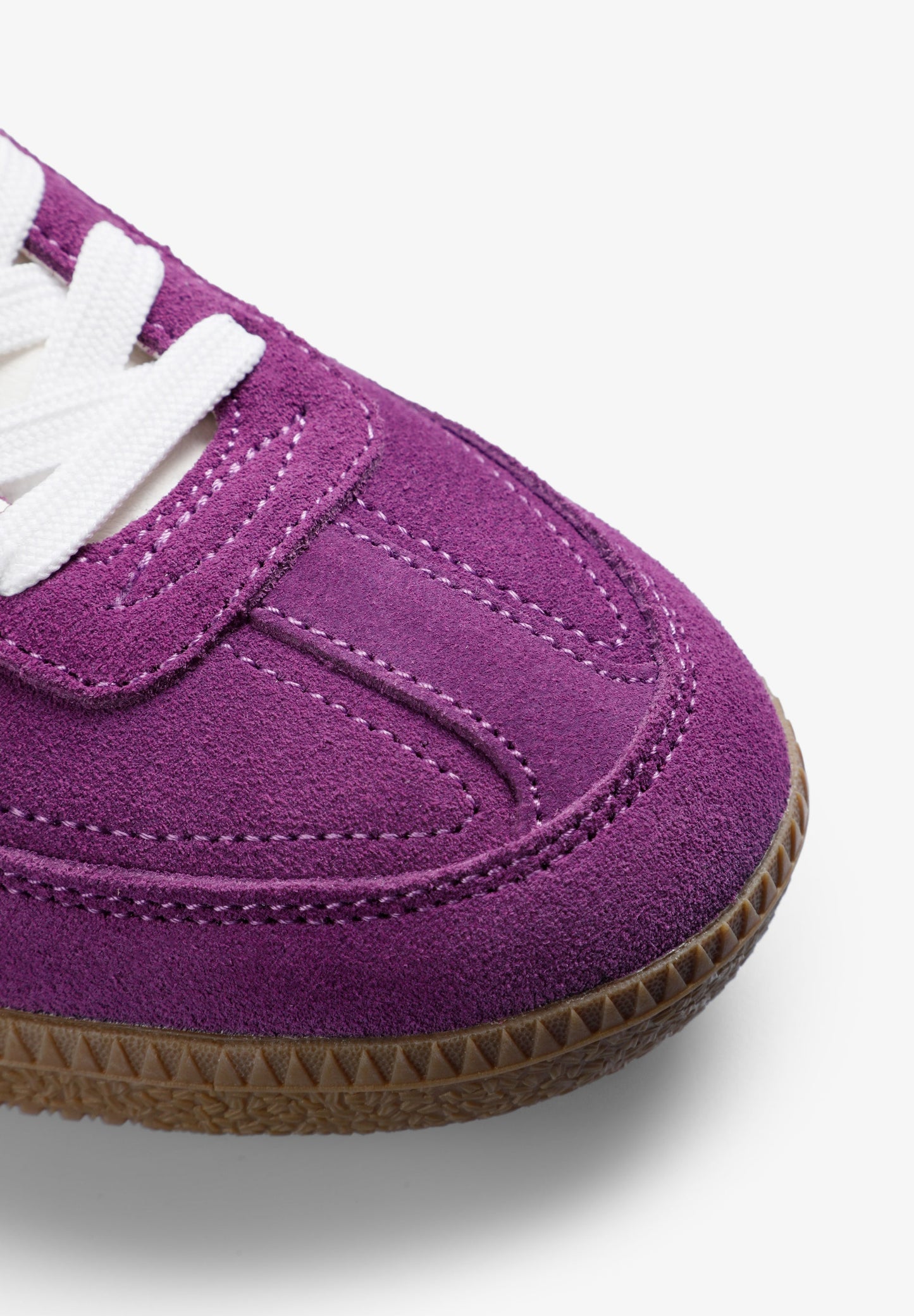 TWO-TONE LEATHER SNEAKERS