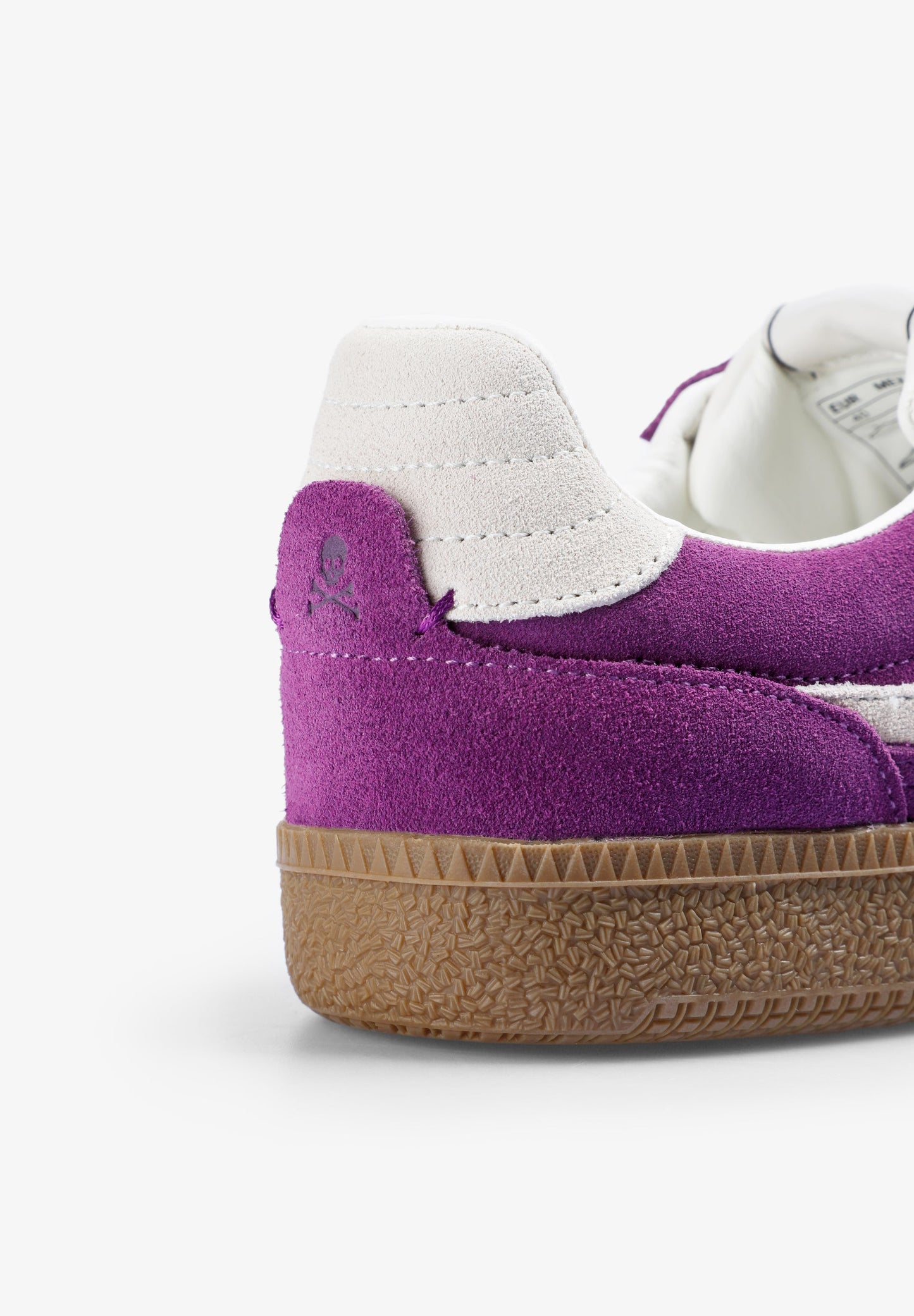 TWO-TONE LEATHER SNEAKERS