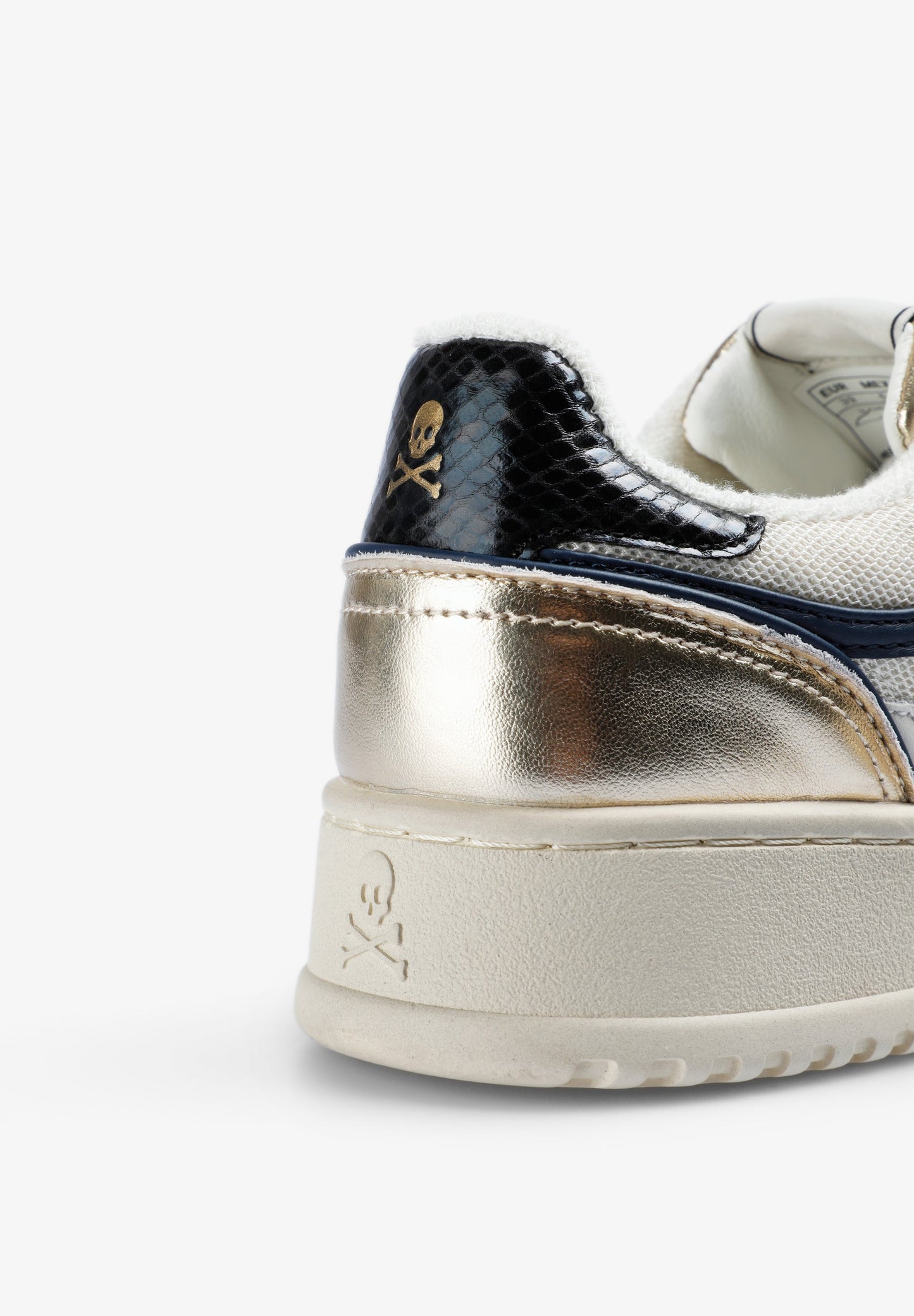 SNEAKERS WITH CONTRAST SKULL