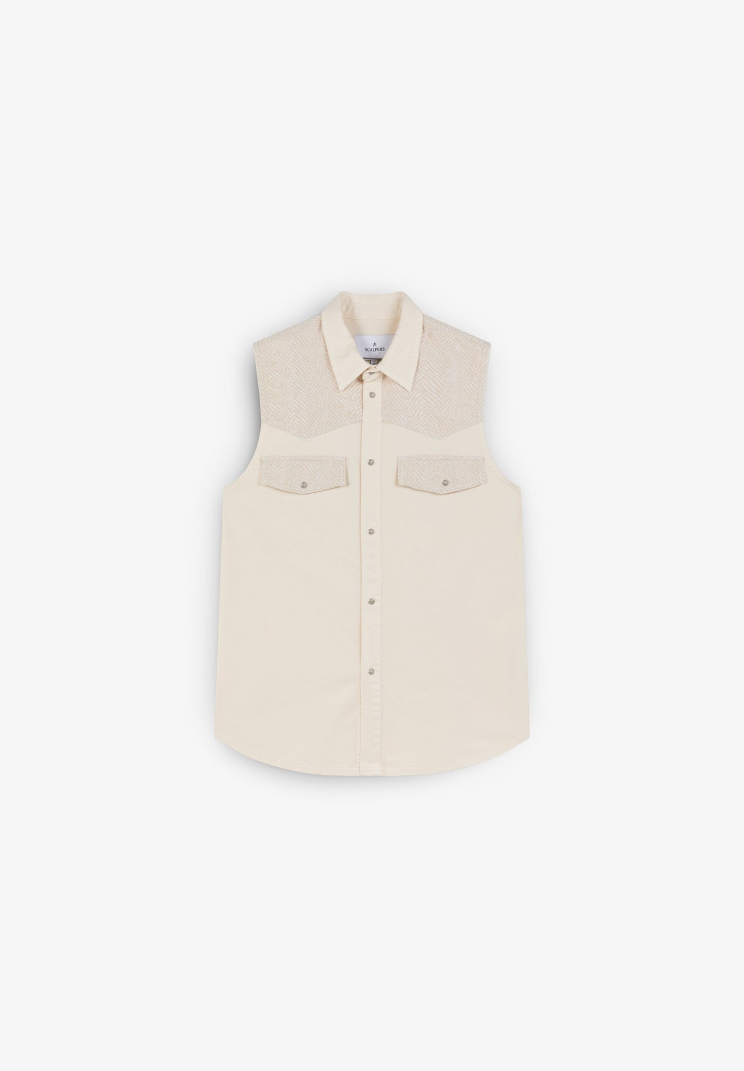 WHITE TRIZE VEST