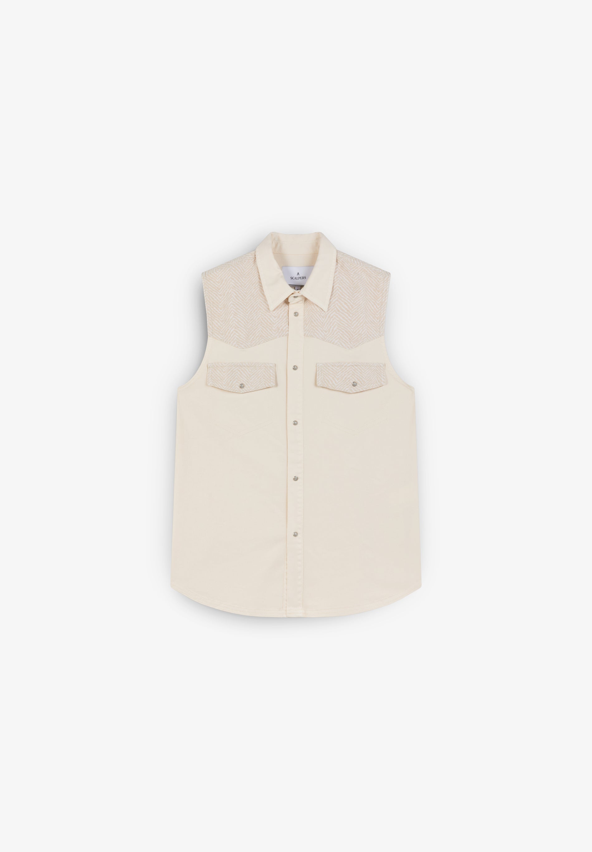 WHITE TRIZE VEST