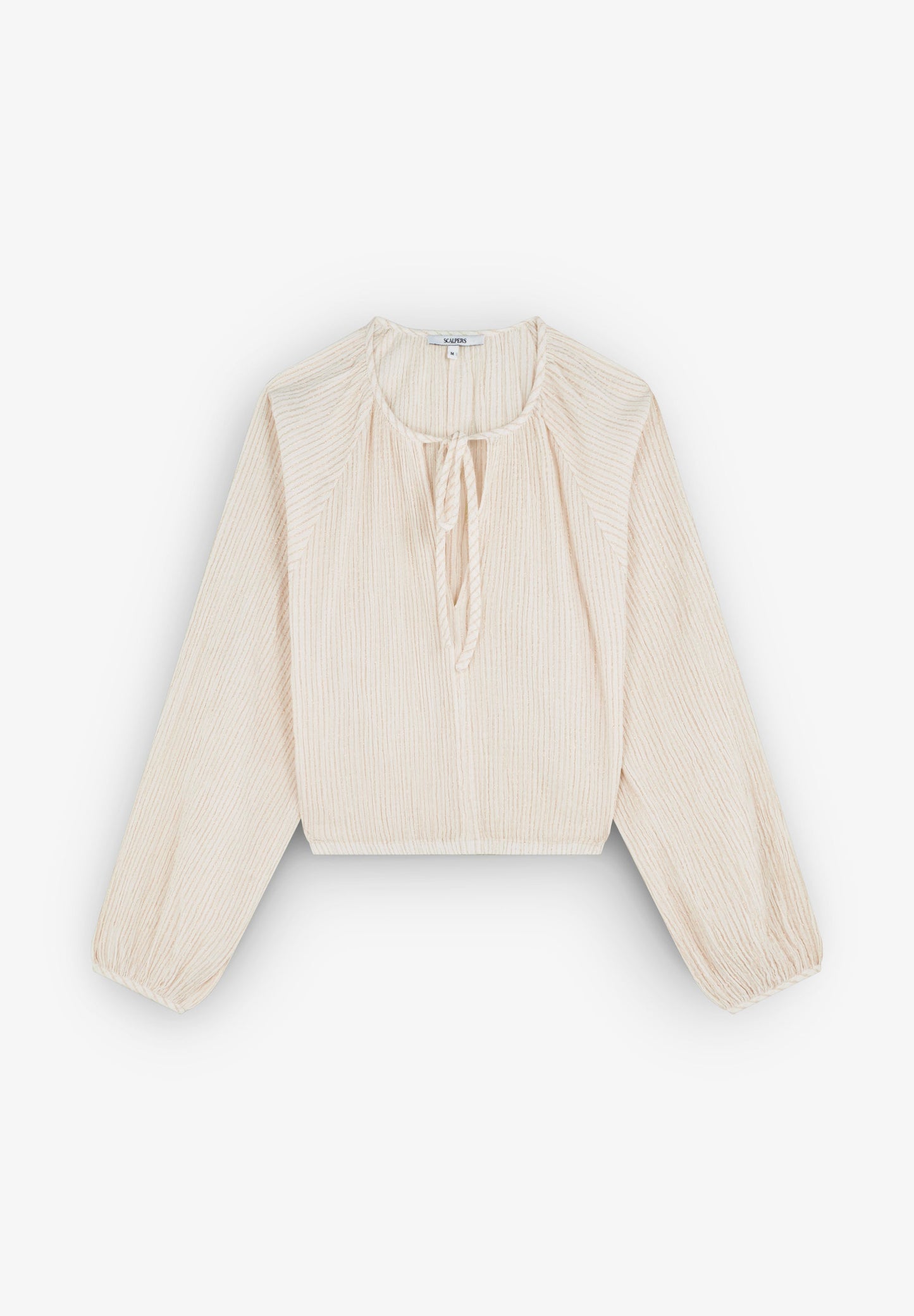 SC STRIPED LUREX SHIRT