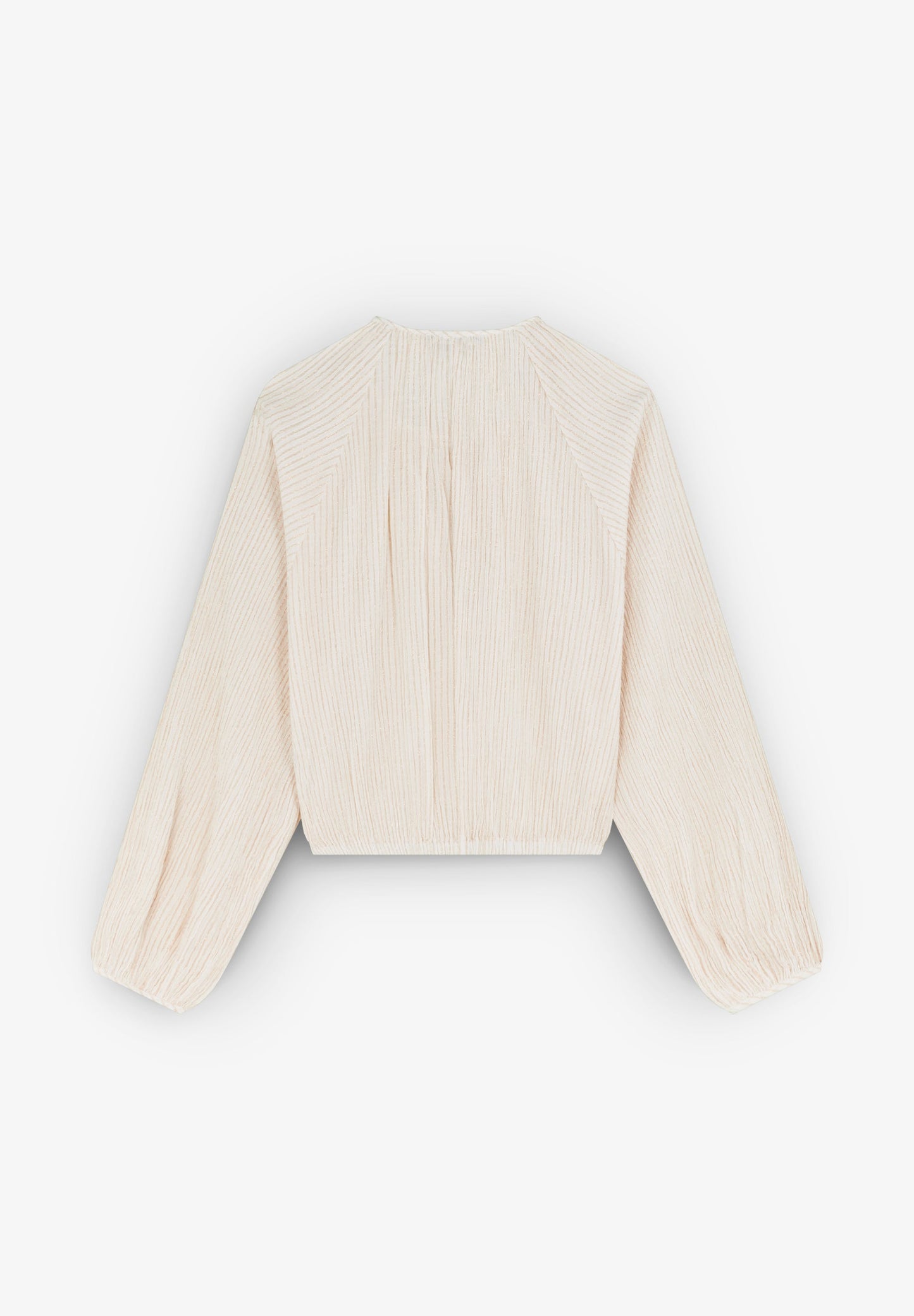 SC STRIPED LUREX SHIRT