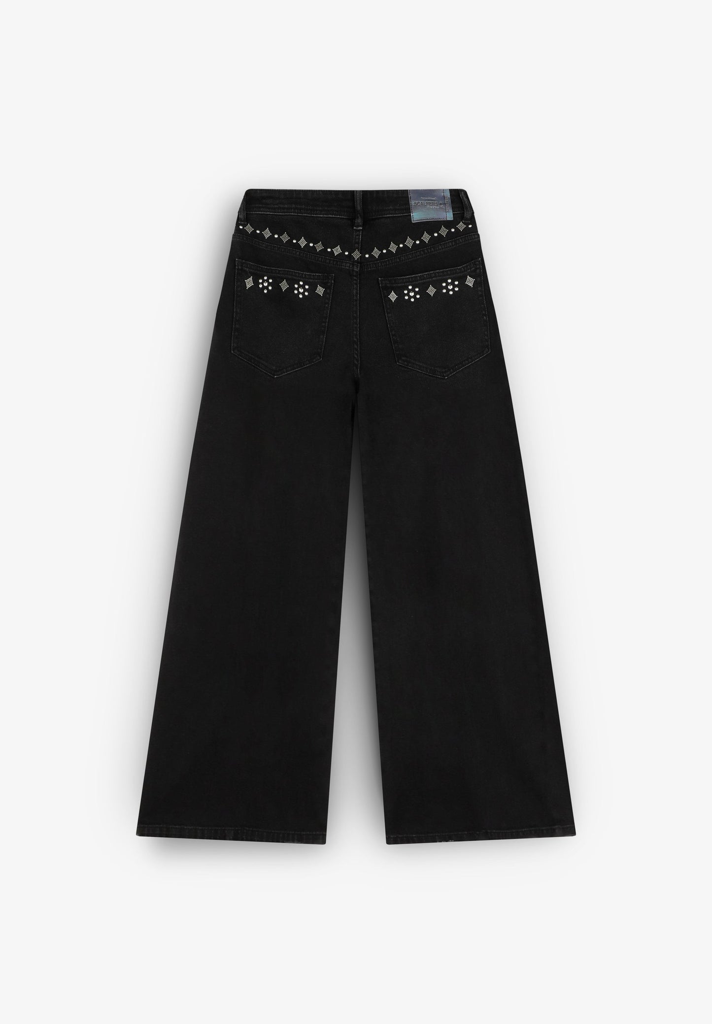 STUDDED CULOTTE JEANS