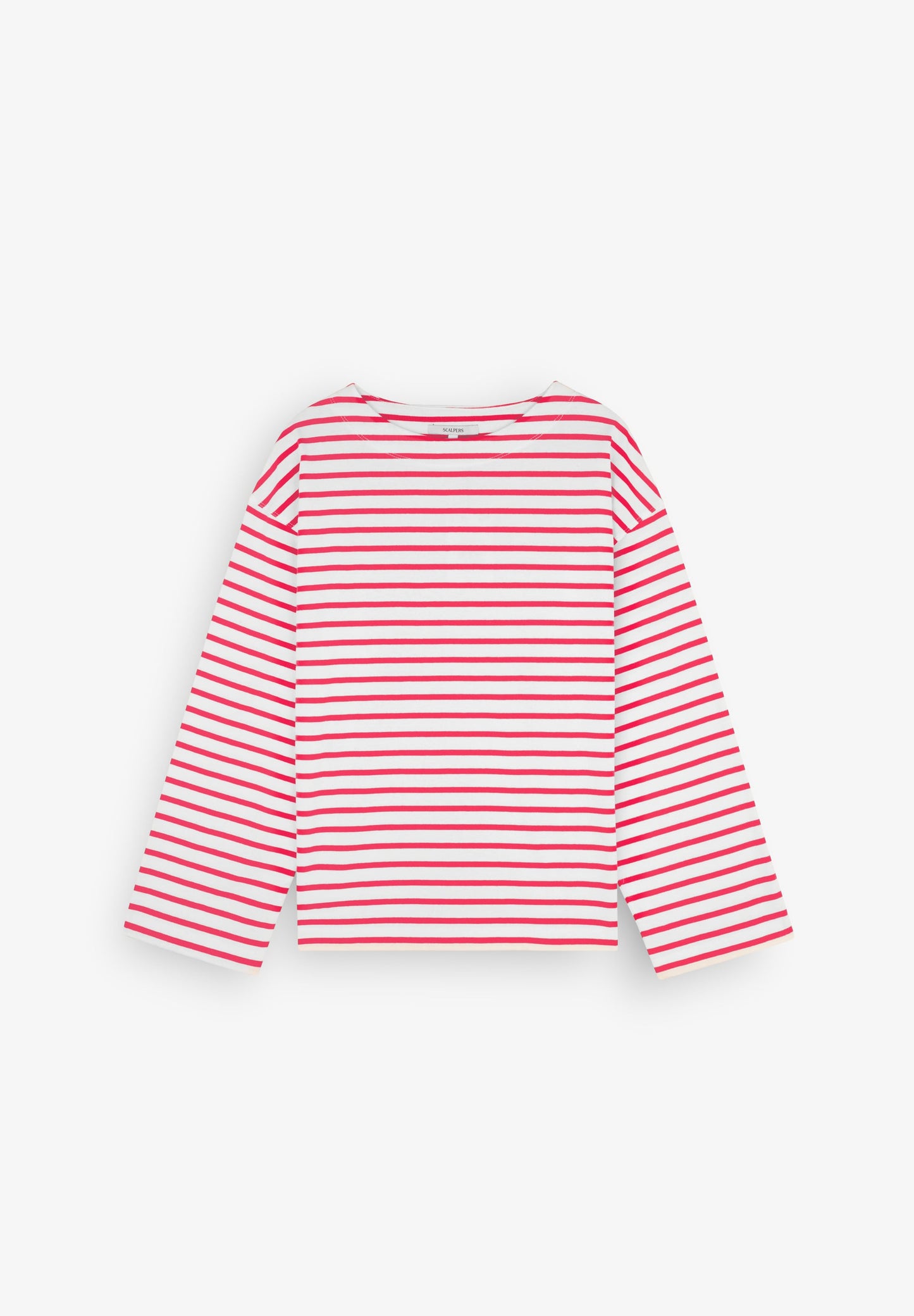 RELAXED FIT STRIPED T-SHIRT