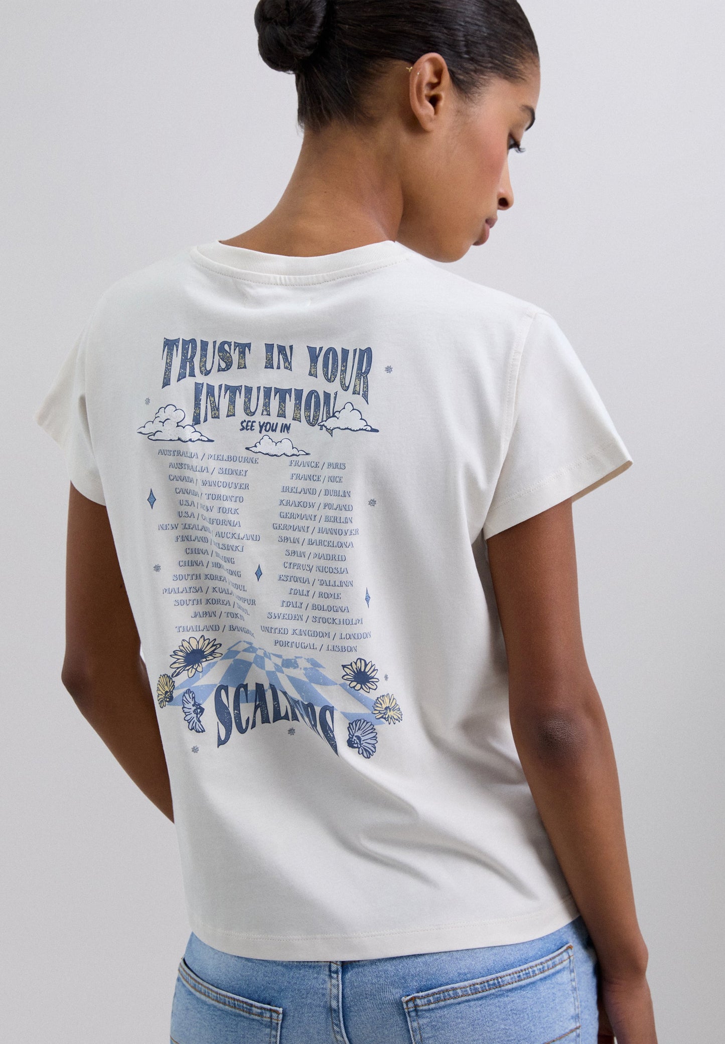 T-SHIRT IMPRIMÉ ROCK SKULL