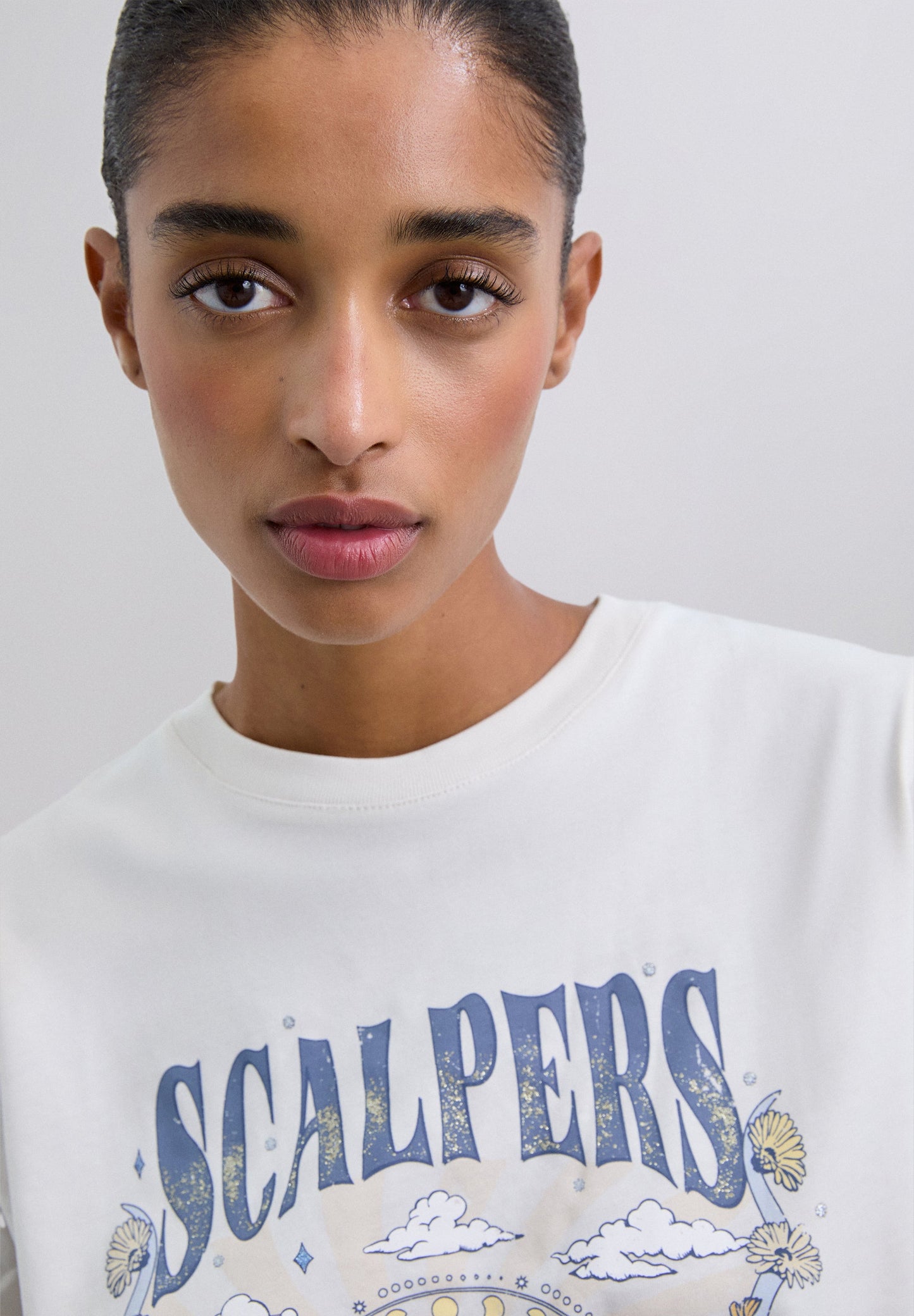 T-SHIRT IMPRIMÉ ROCK SKULL