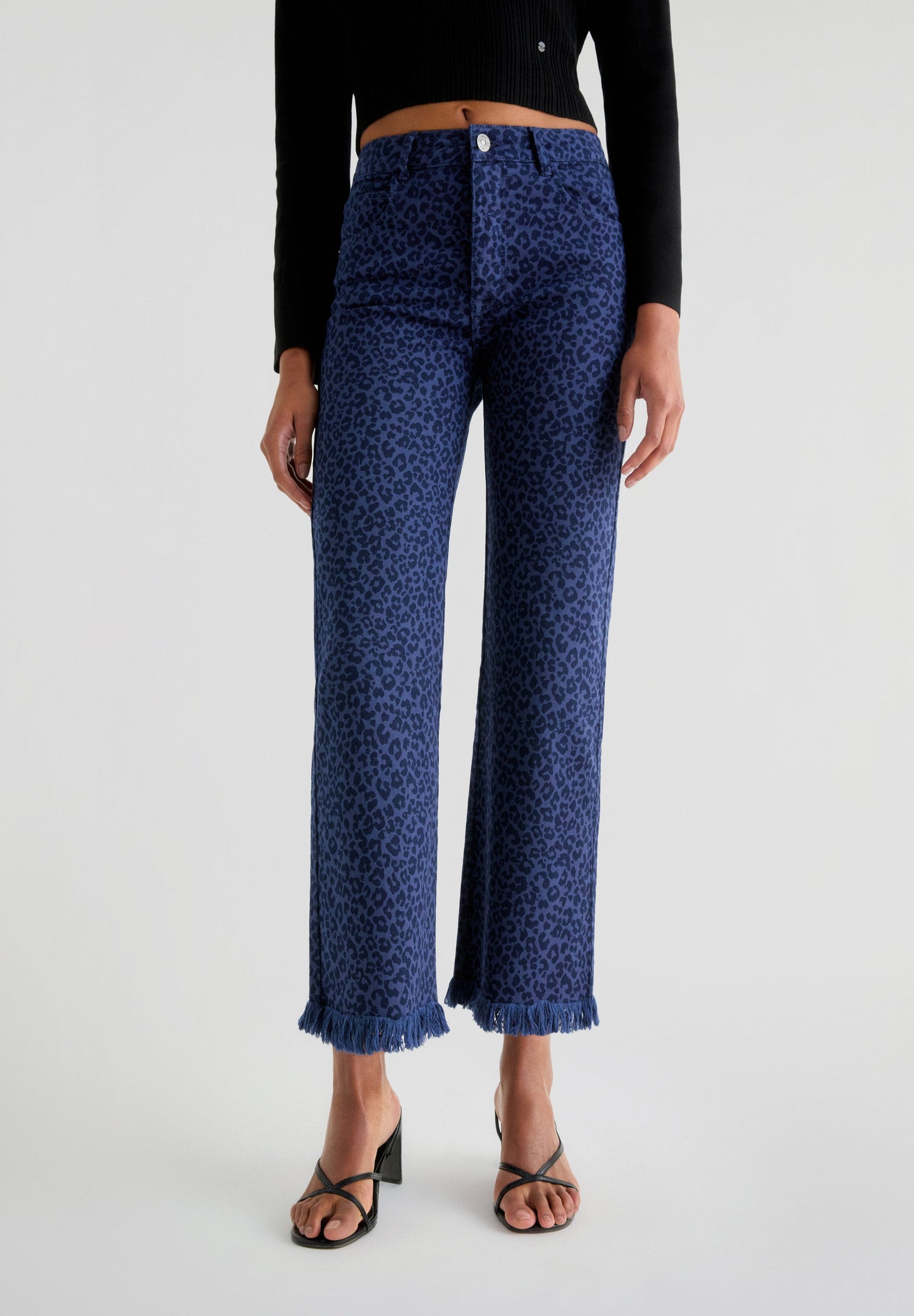 LEO BLUE PRINT PANT