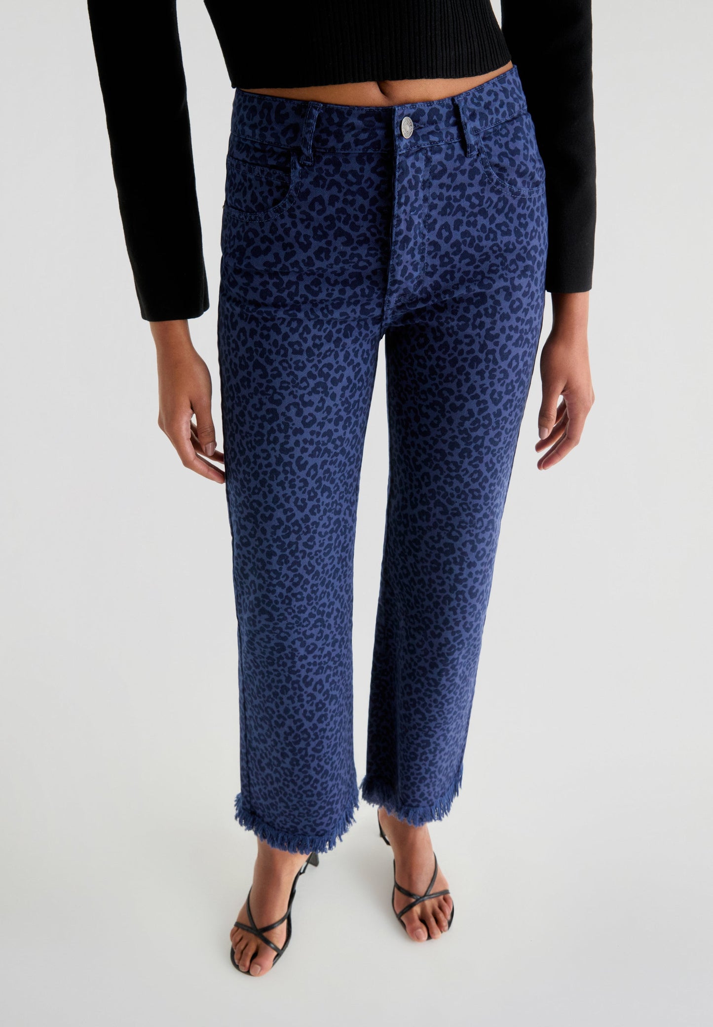 LEO BLUE PRINT PANT