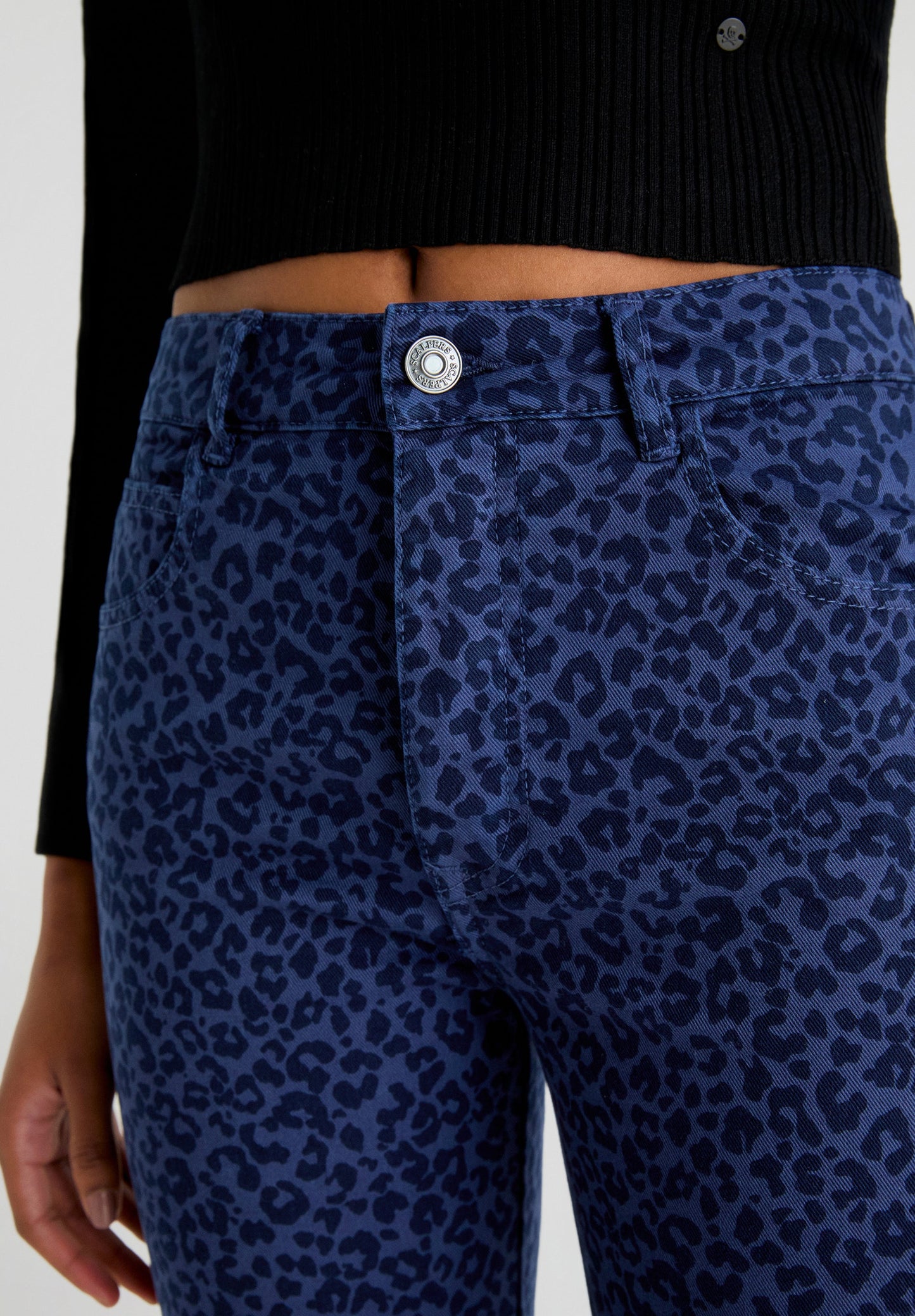 LEO BLUE PRINT PANT