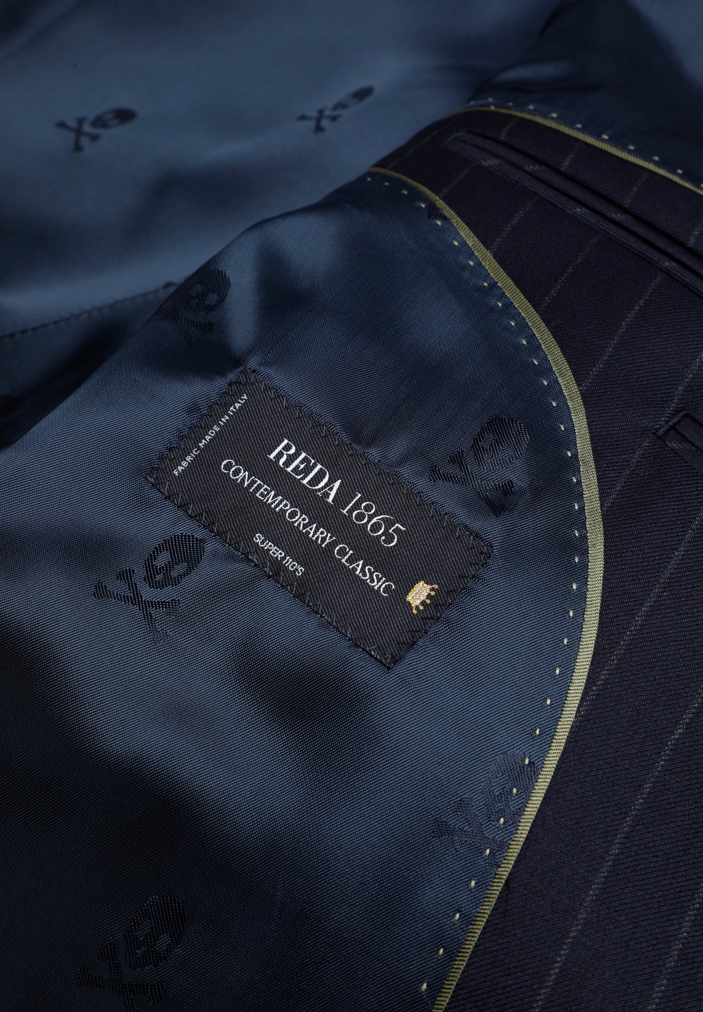 WOOL PINSTRIPE BLAZER