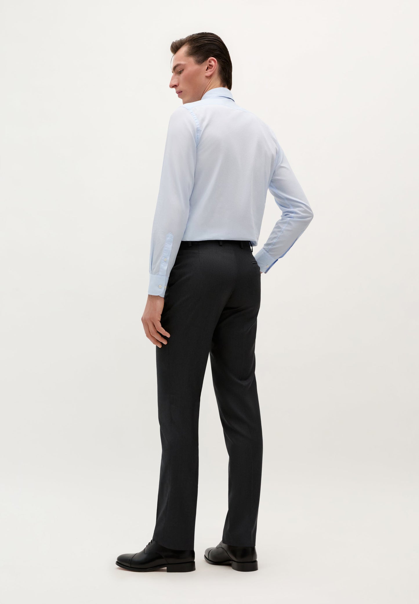 WOOL SUIT TROUSERS