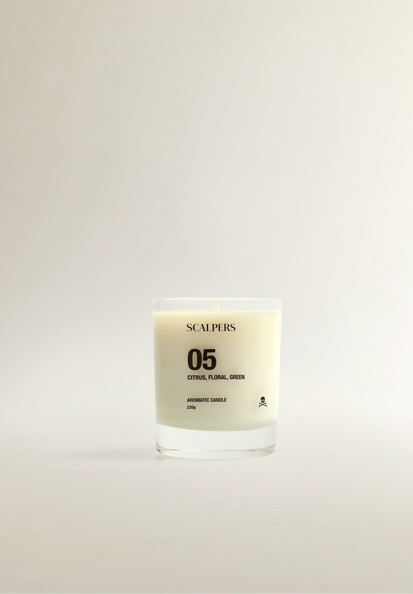 VELA AROMÁTICA 05 220GR CITRUS, FLORAL, GREEN - Scalpers