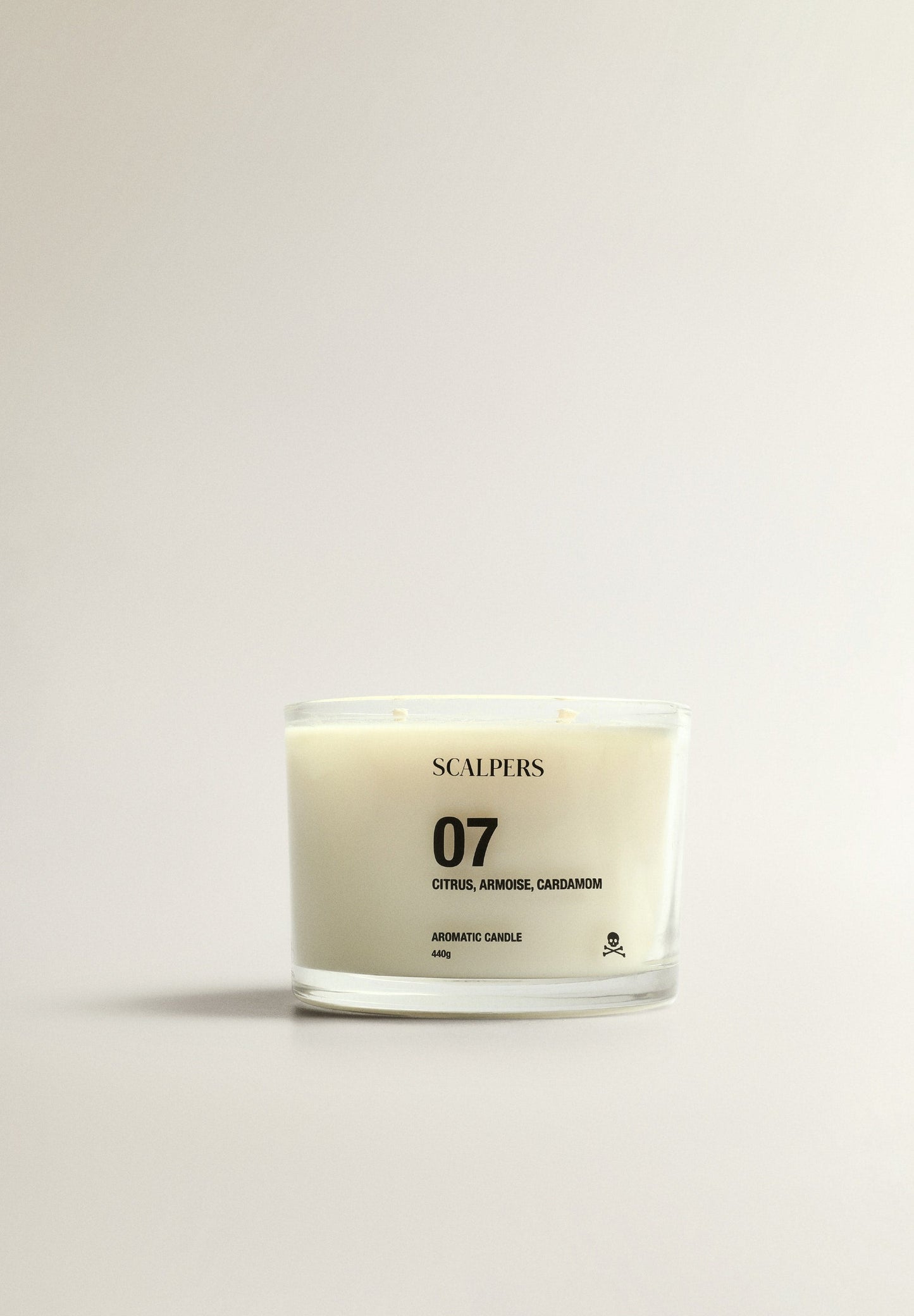 VELA AROMÁTICA 07 440 GR CITRUIS, ARMOISE, CARDAMOM - Scalpers