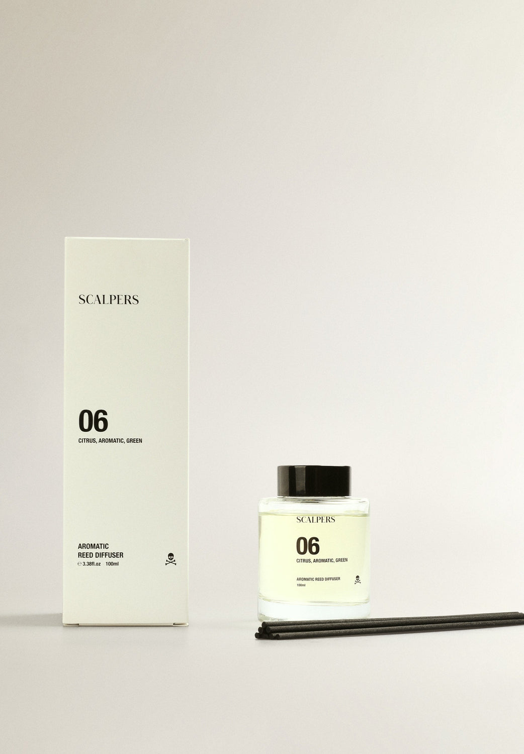 DIFUSOR MIKADO 06 100ML CITRUS, AROMATIC, GREEN - Scalpers