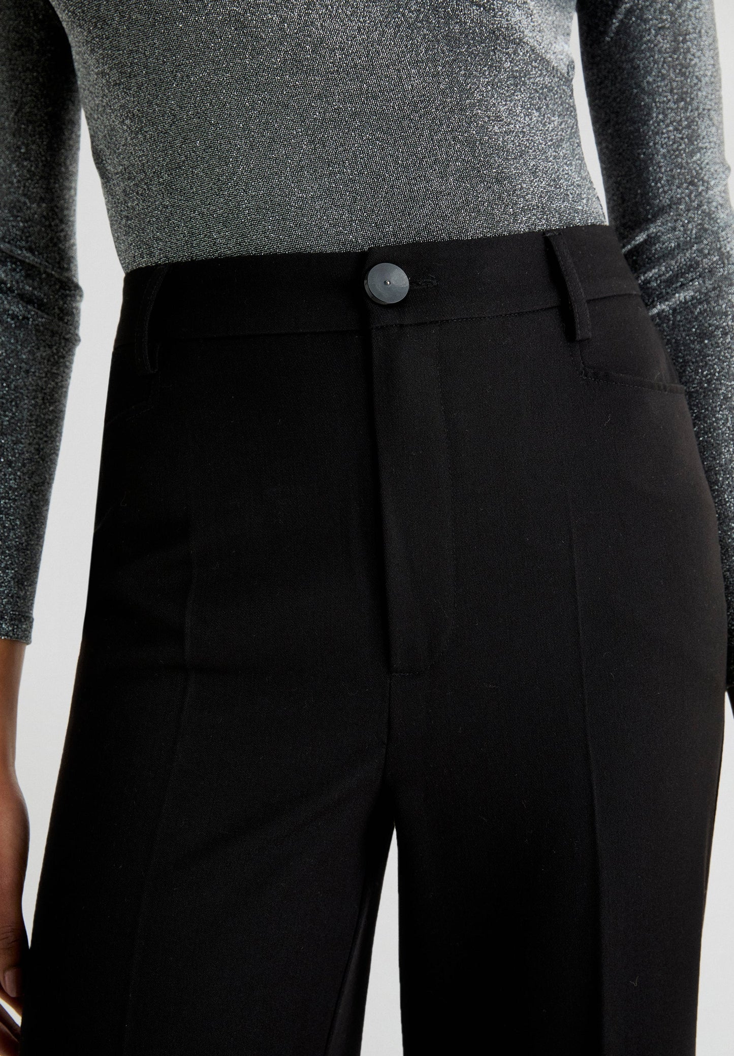 FLARED SMART TROUSERS