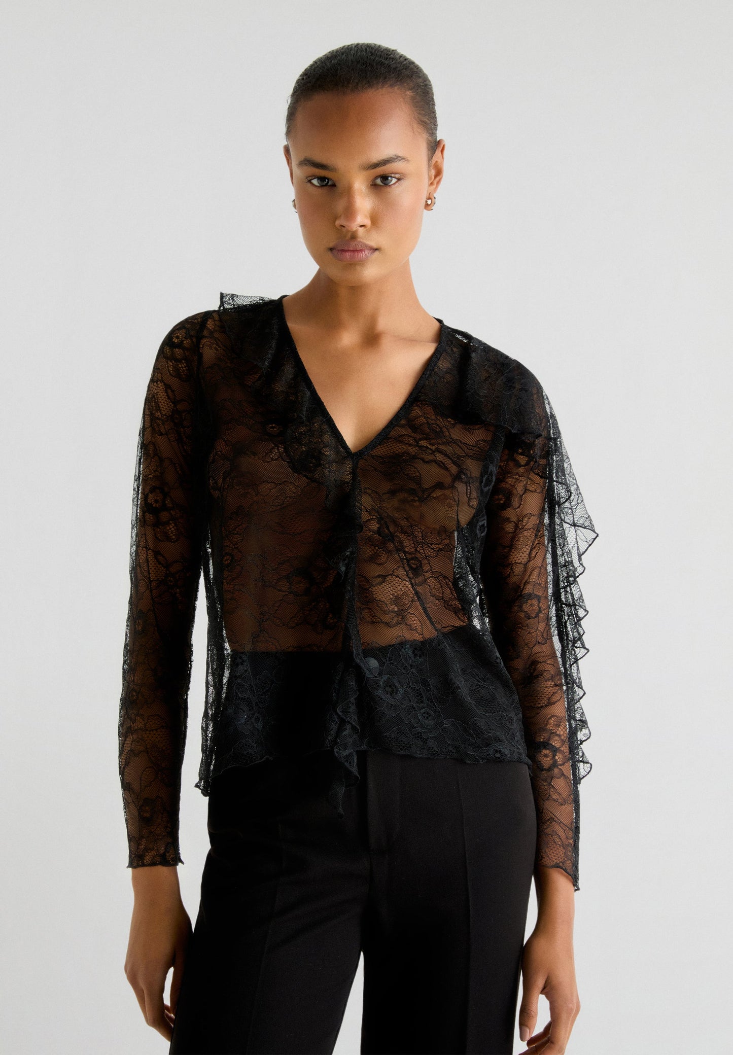 XM LACE SHIRT