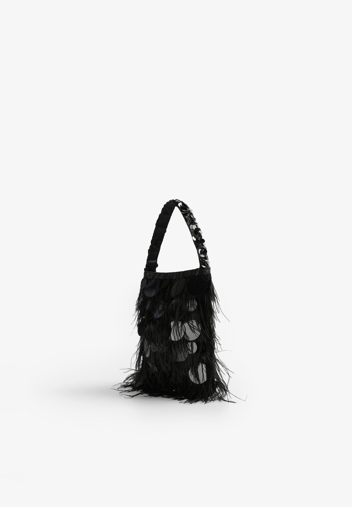 SAC PLUMES ET PAILLETTES