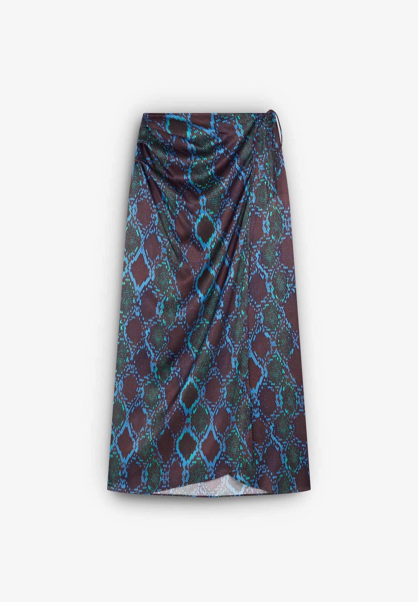 ANIMAL PRINT MIDI SARONG SKIRT