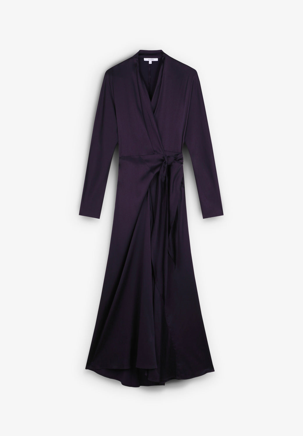 VESTIDO SATINADO CRUZADO - Scalpers