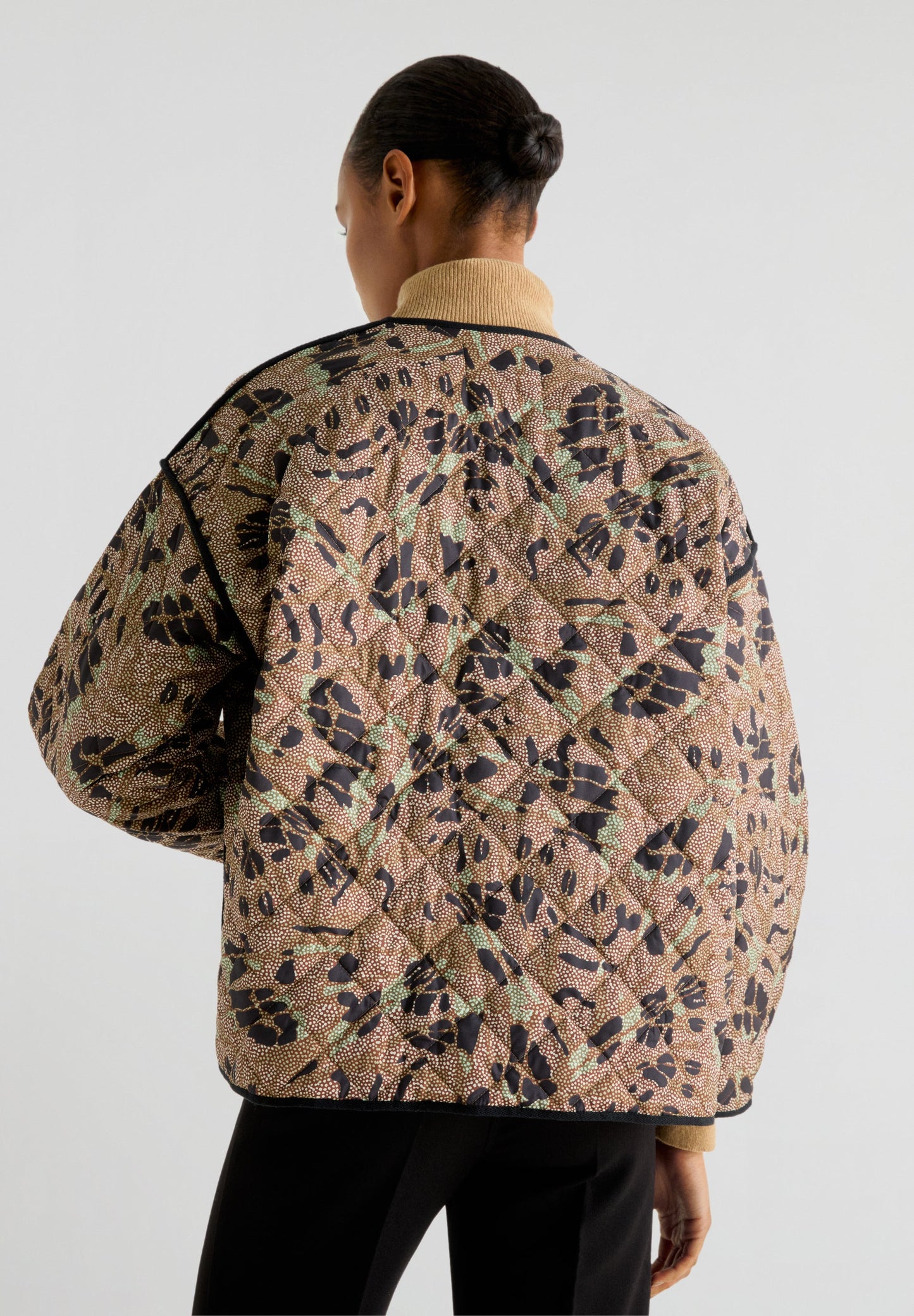 PRINT PADDING JACKET