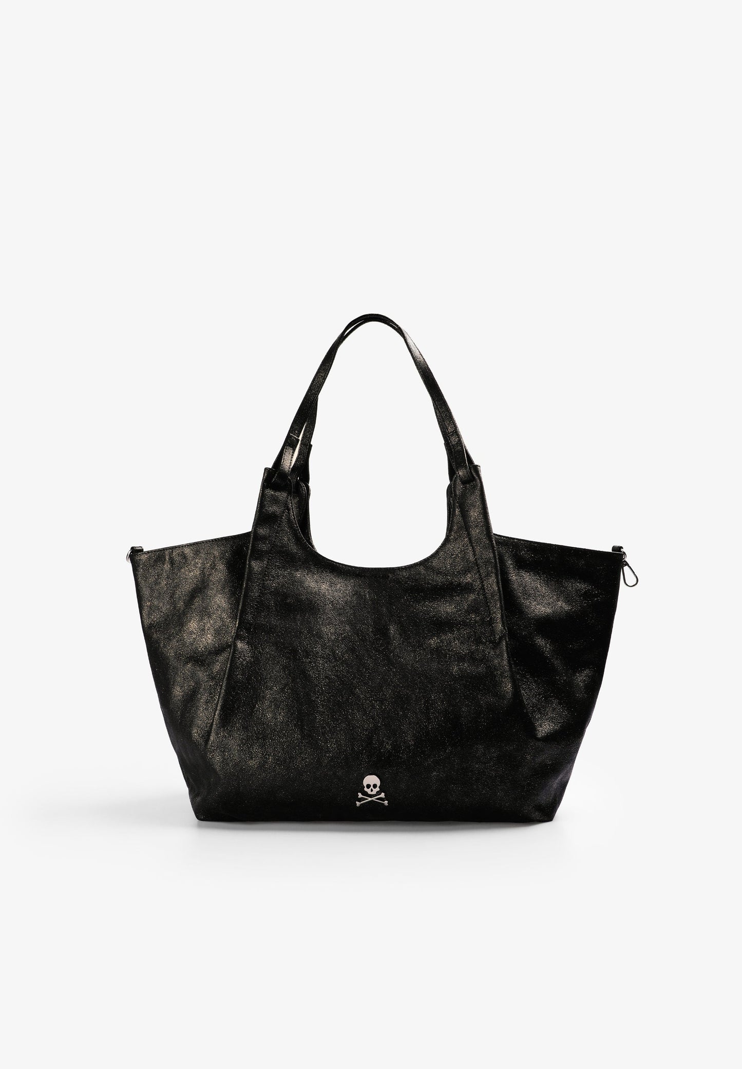 SHINY BLACK ADJUSTABLE BAG